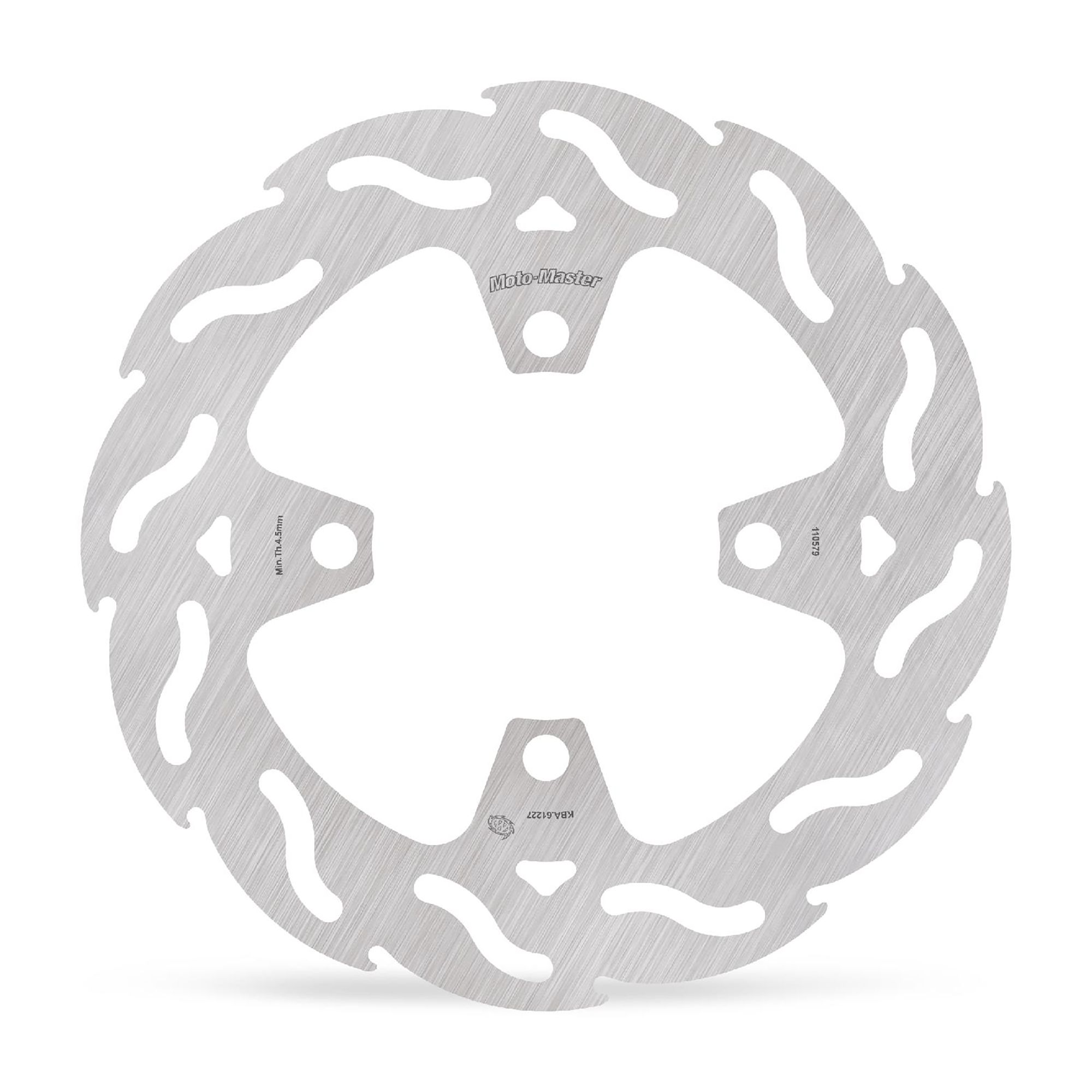 Moto-Master Bremsscheibe Flame hinten starr mit ABE