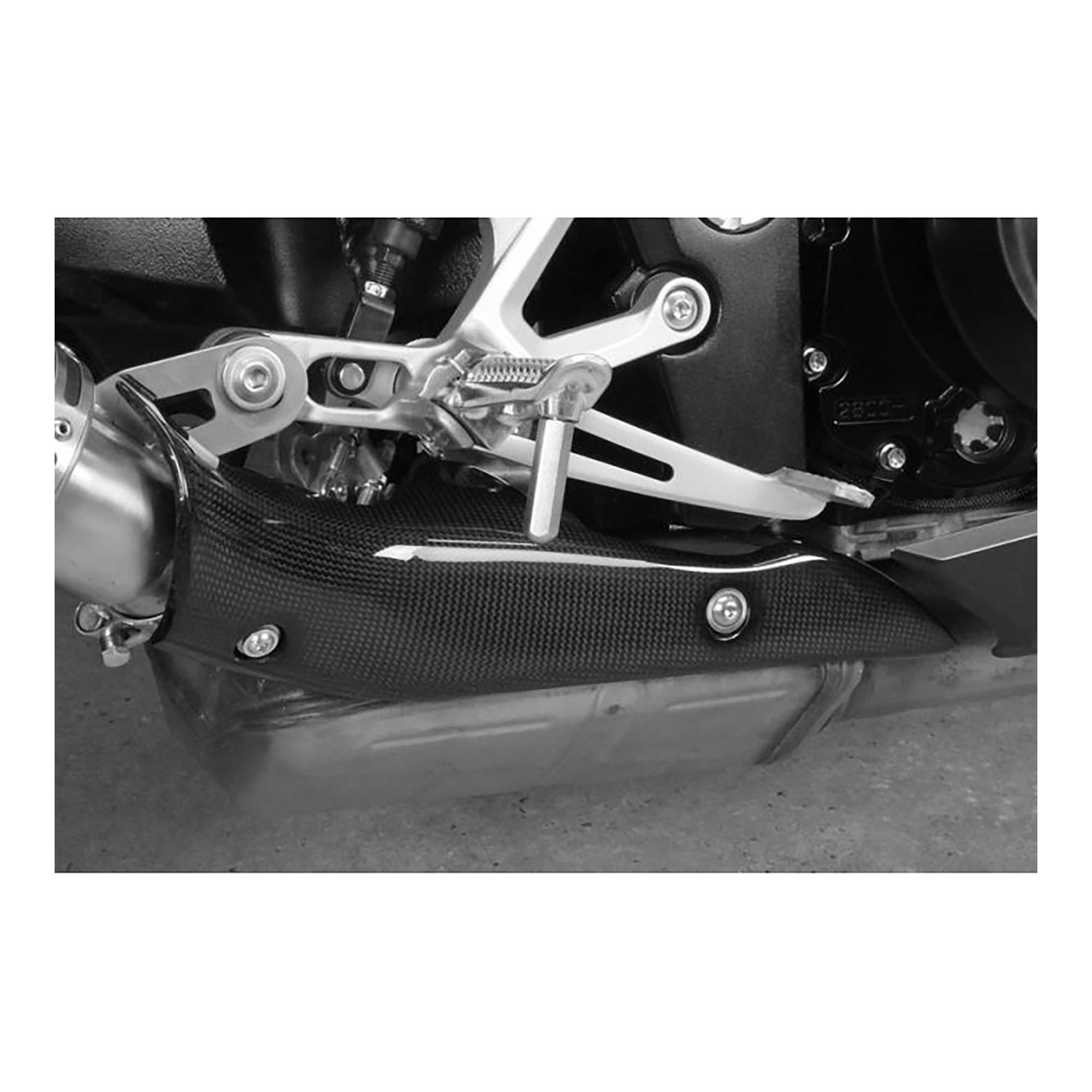 Bodis Carbonabdeckung Blende f. Zuführrohr