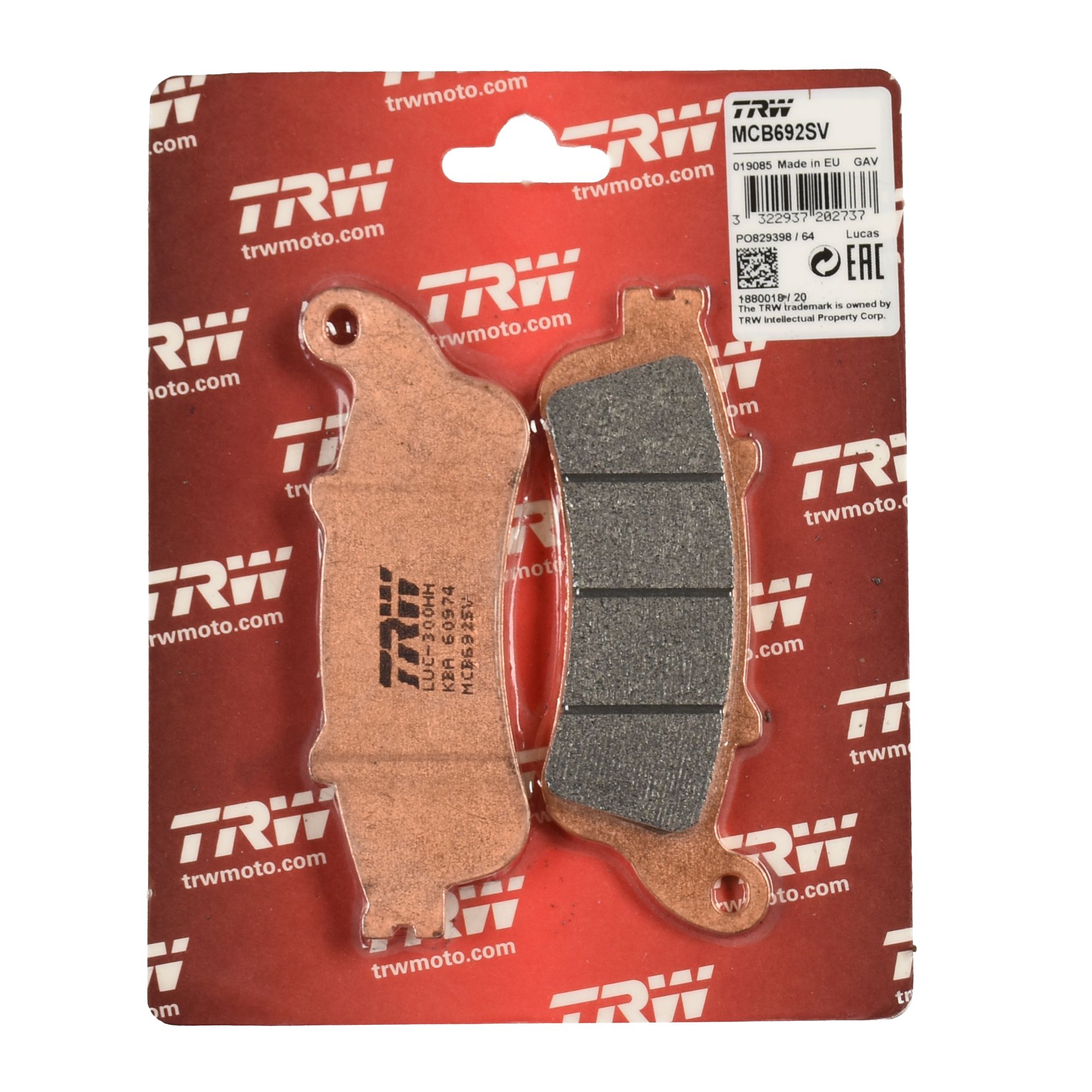 TRW Bremsbelag Sinter Street