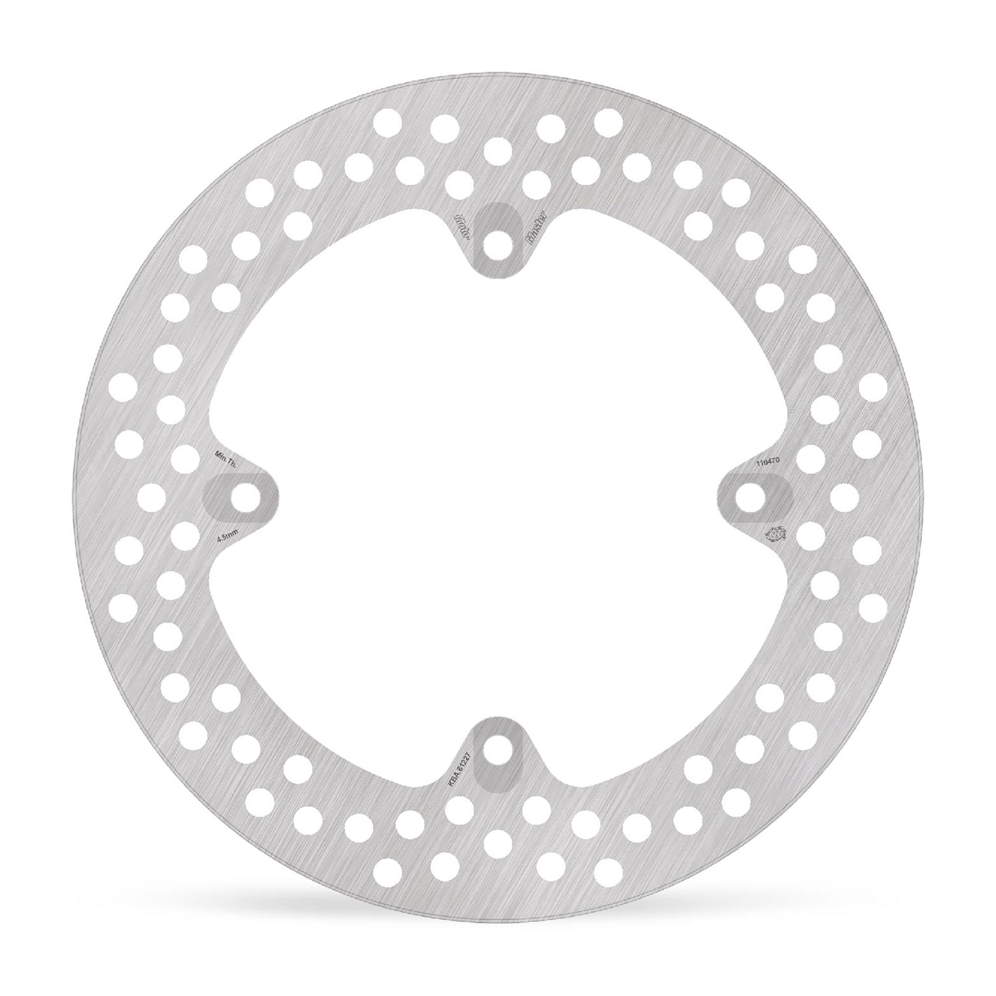 Moto-Master Bremsscheibe Halo hinten starr mit ABE