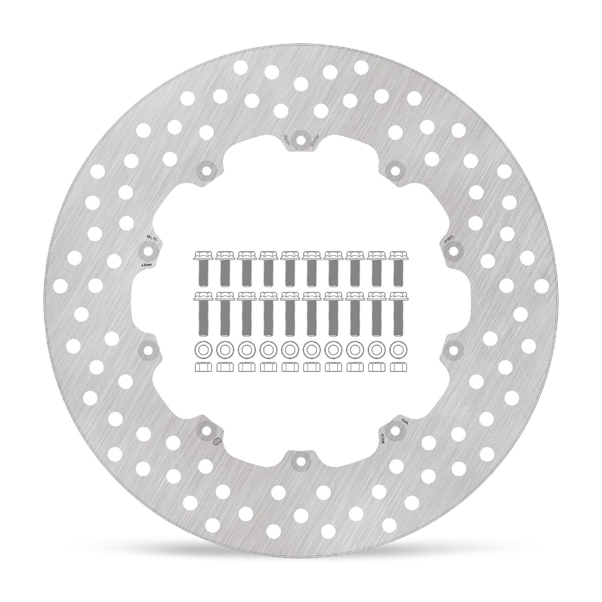 Moto-Master Bremsscheibe Halo starr mit ABE