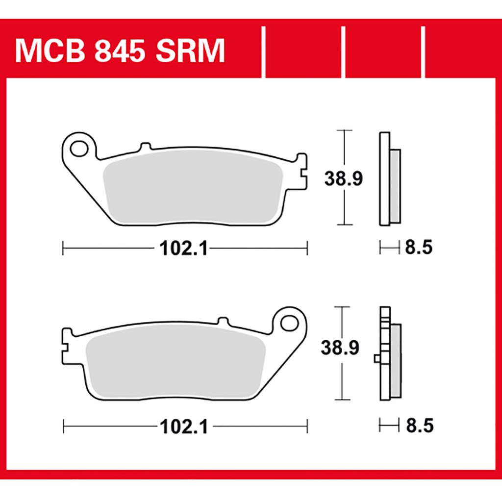 TRW Bremsbelag Sinter