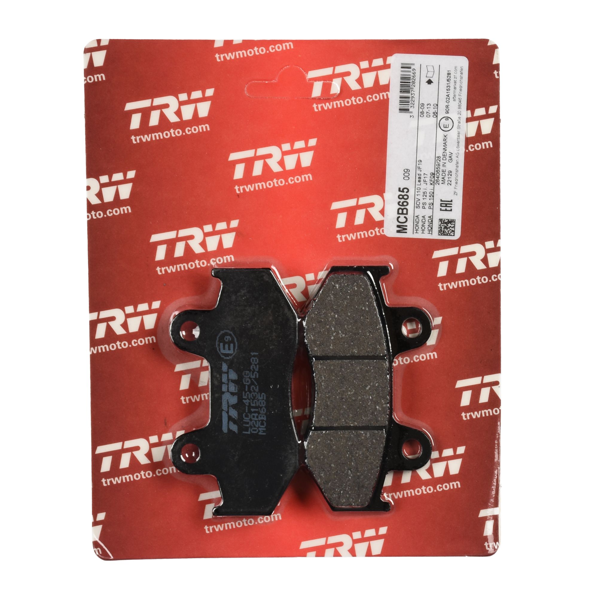 TRW Bremsbelag organisch