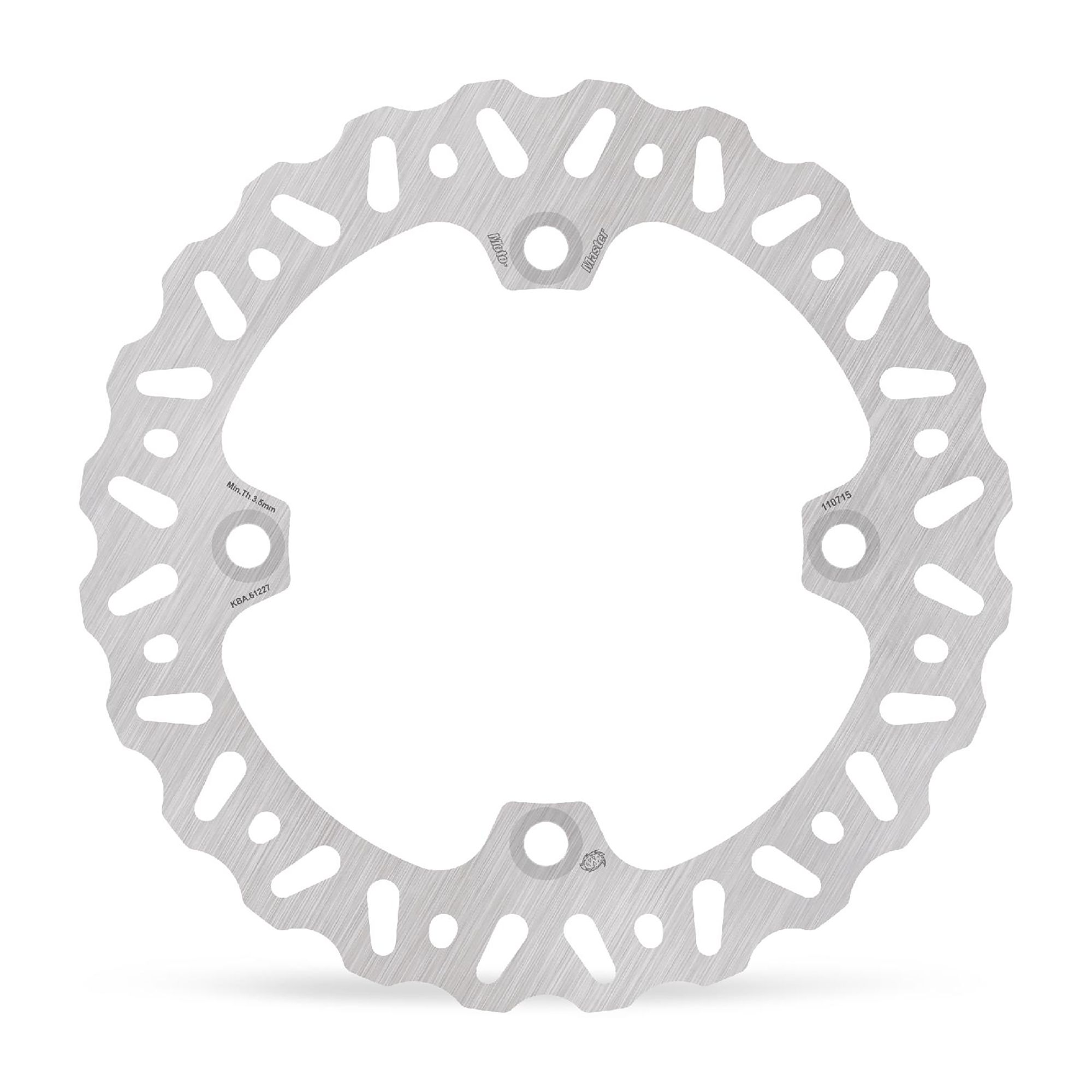 Moto-Master Bremsscheibe Nitro hinten starr mit ABE