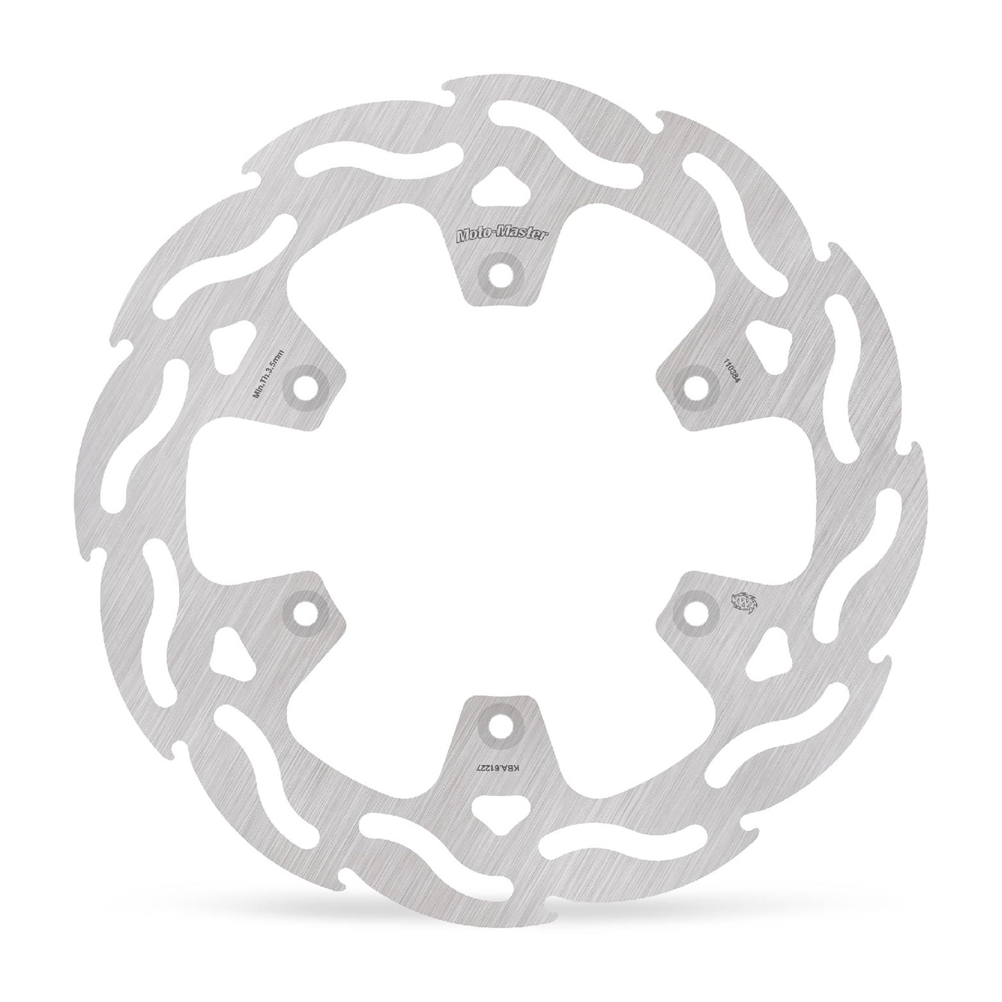 Moto-Master Bremsscheibe Flame hinten starr mit ABE