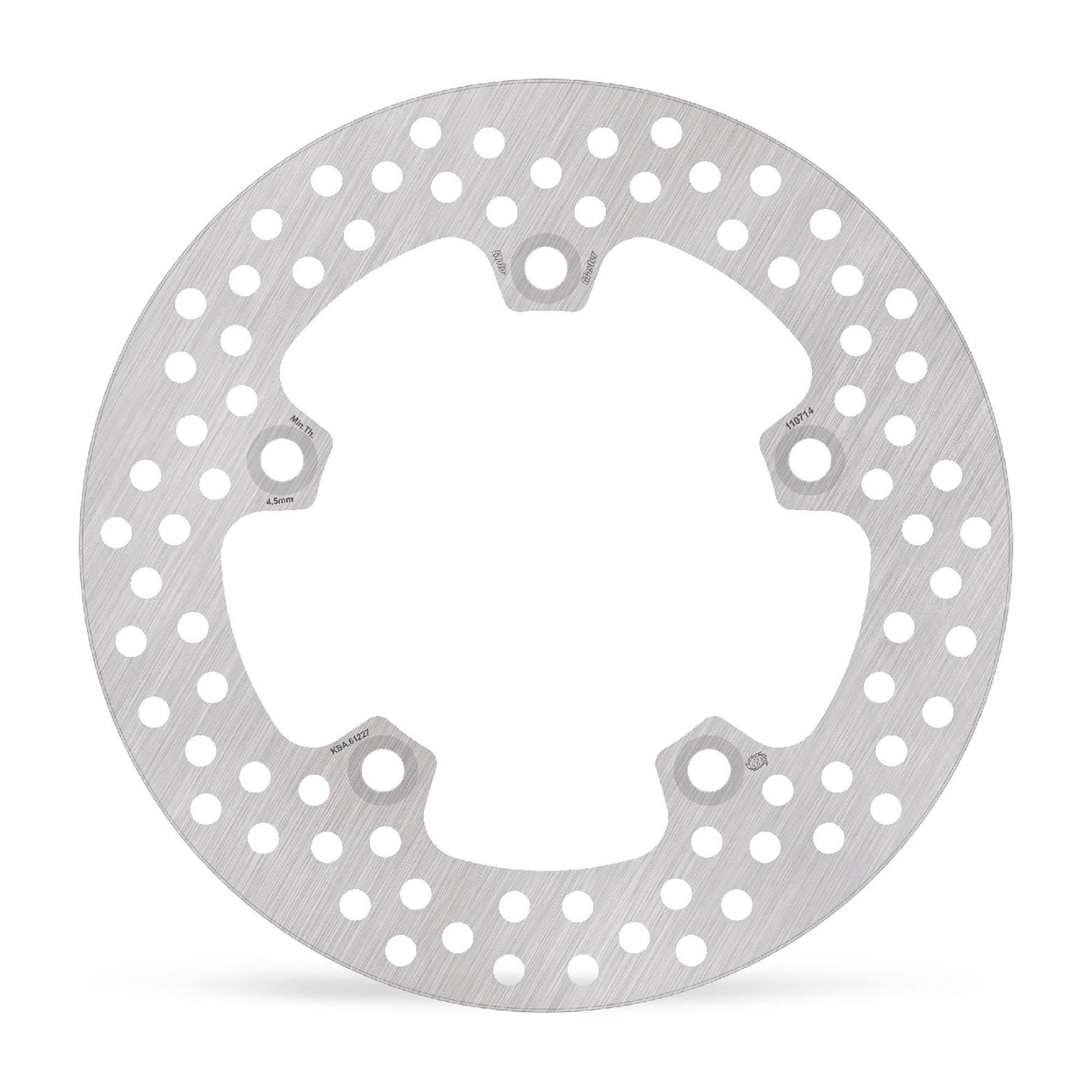 Moto-Master Bremsscheibe Halo hinten starr mit ABE