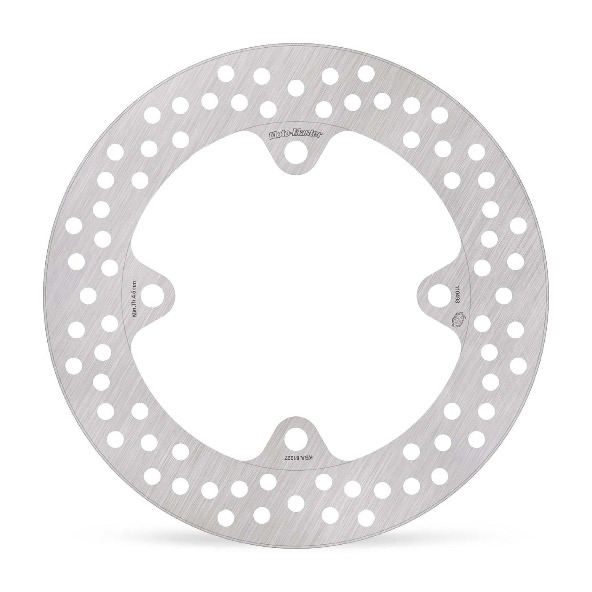 Moto-Master Bremsscheibe Halo hinten starr mit ABE