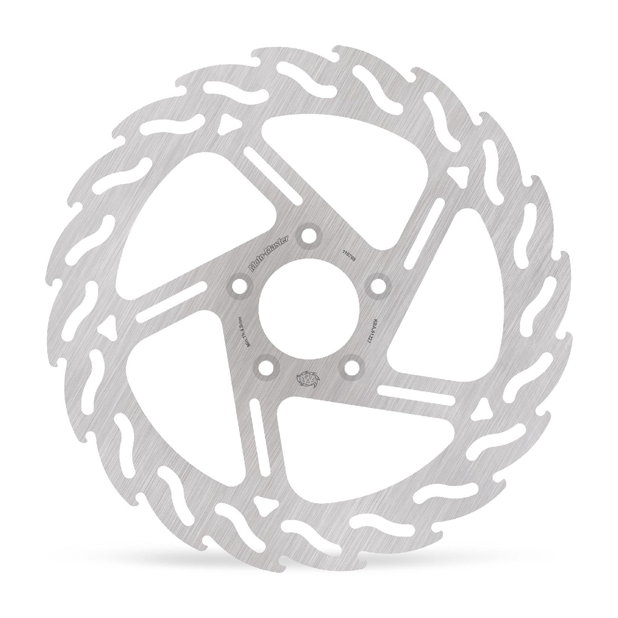 Moto-Master Bremsscheibe Flame vorn rechts starr mit ABE