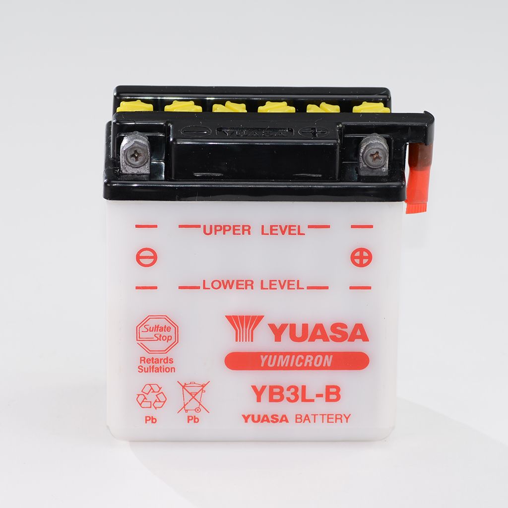 Yuasa Batterie 12V 3AH YB3L-B Blei-Säure 50313 ohne Säurepack