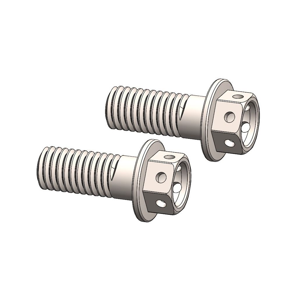 Moto-Master Bremssattel Schraube Edelstahl Racing Set M8x20