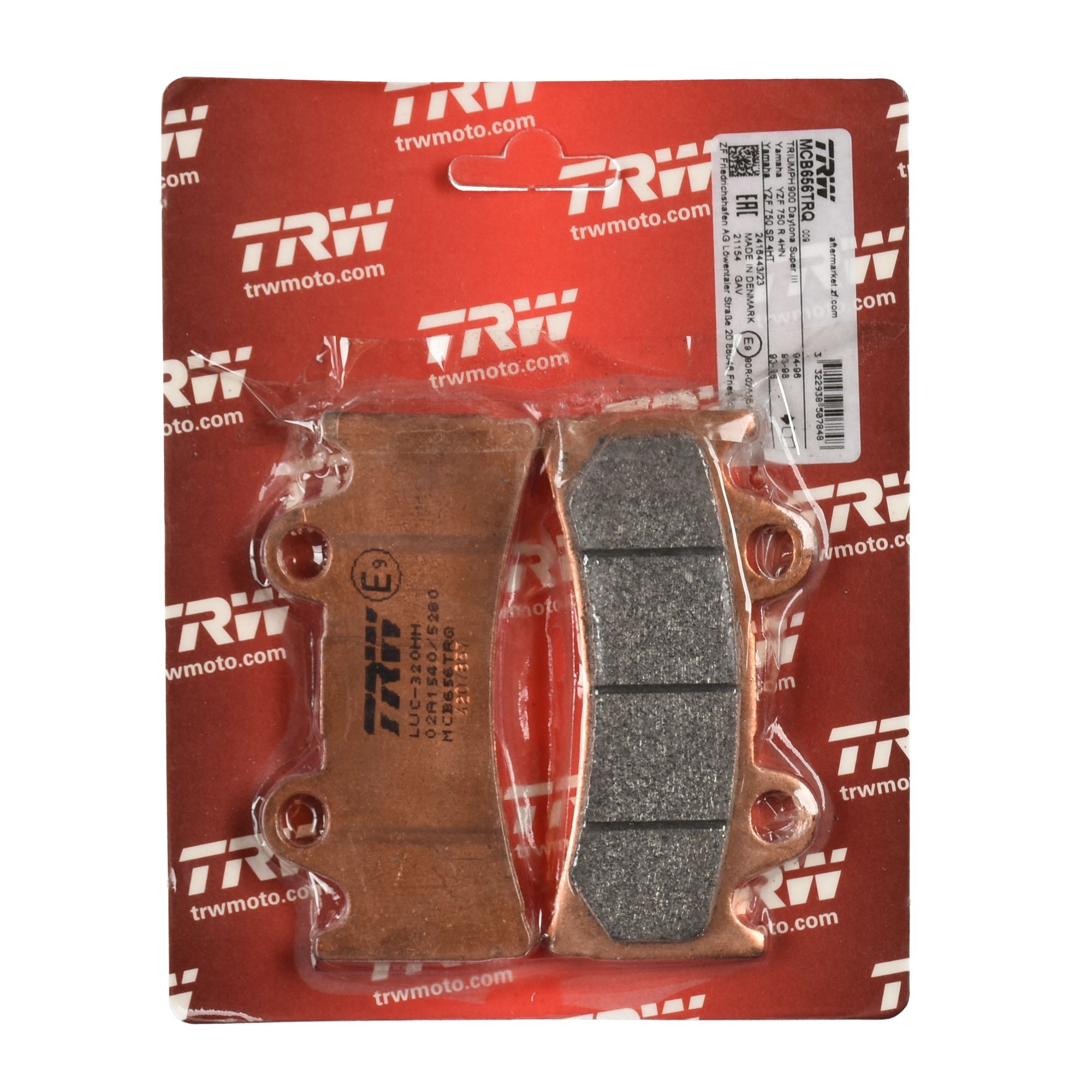 TRW Bremsbelag Sinter Racing ABE