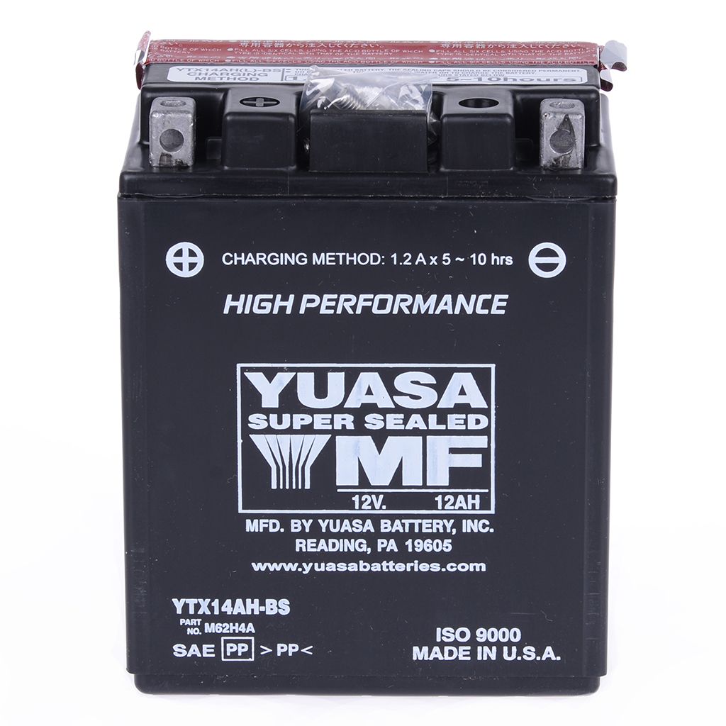Yuasa Batterie 12V 12AH YTX14AH-BS Wartungsfrei