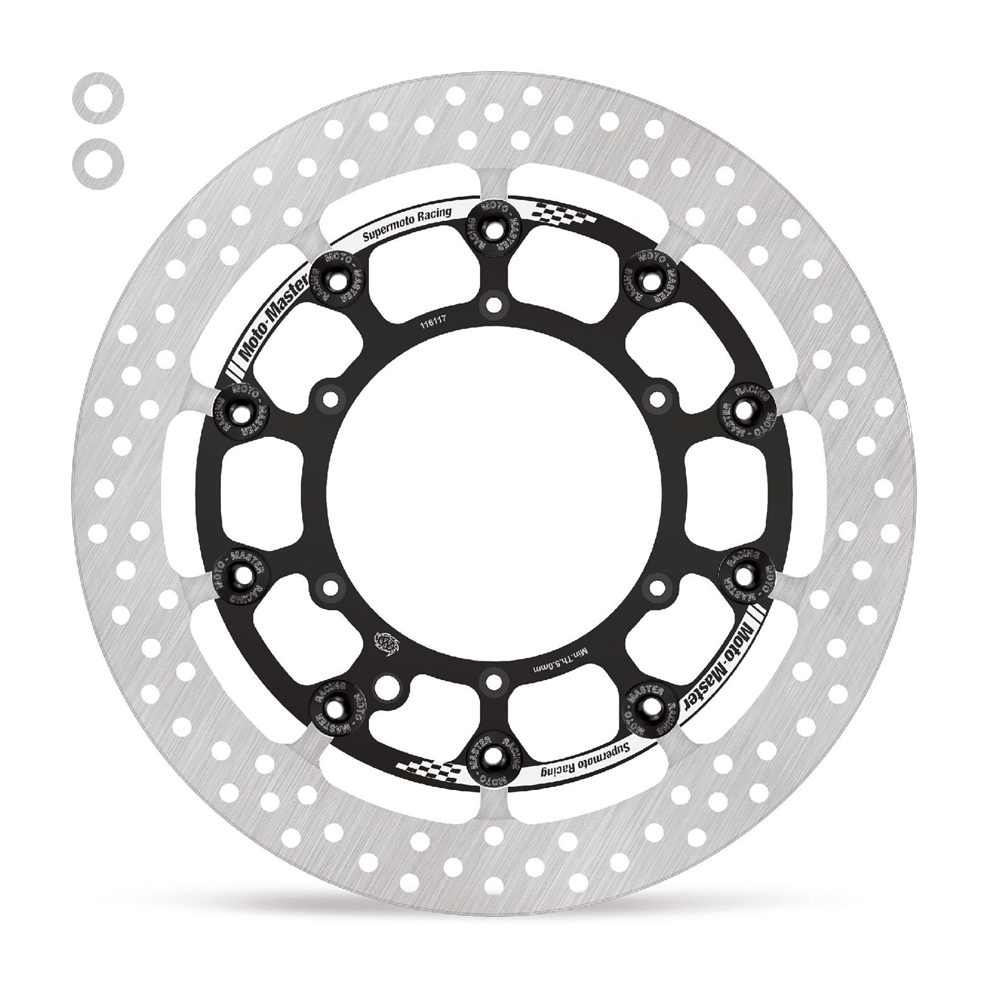 Moto-Master Bremsscheibe Halo T-Floater Supermoto Racing 320 + Spacer