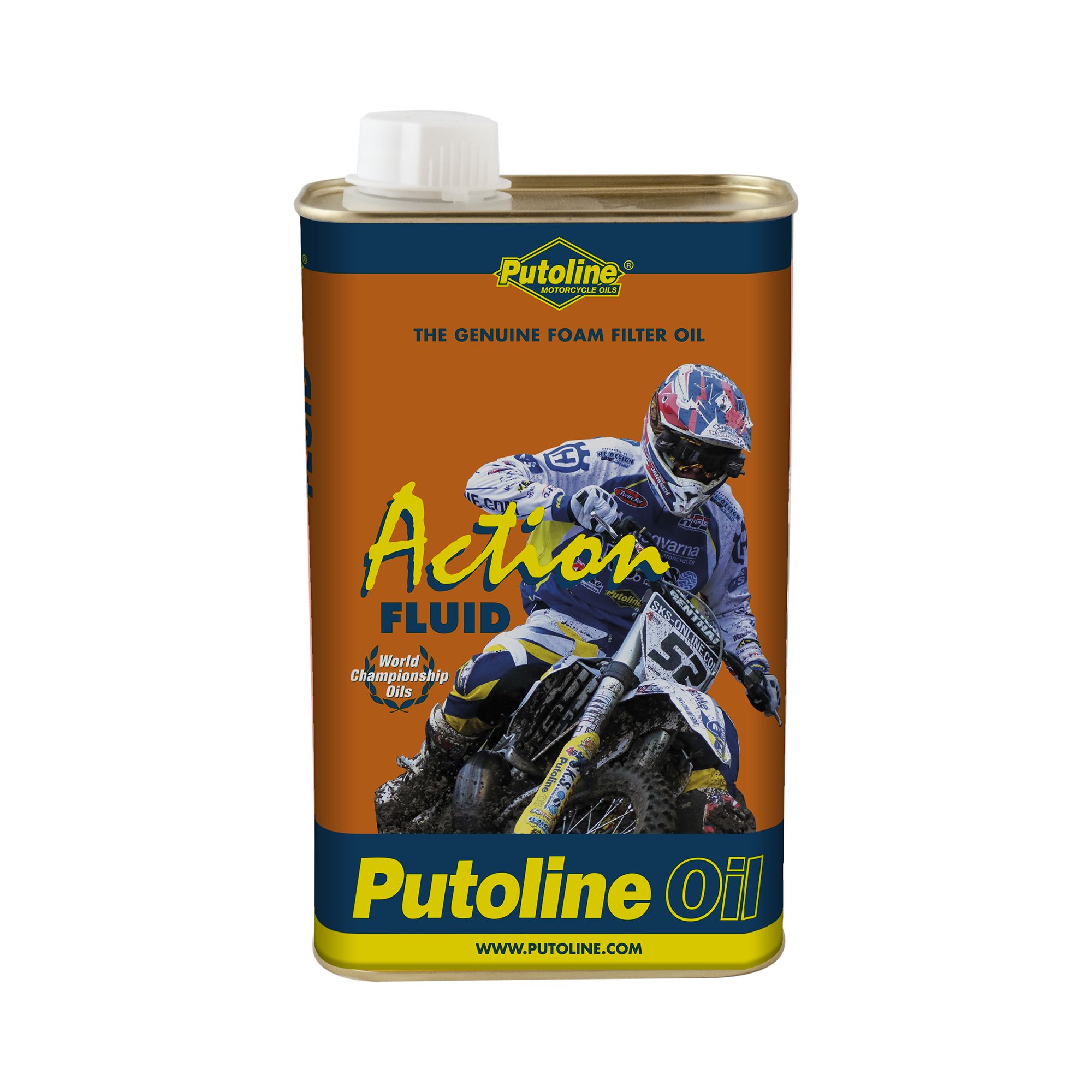 Putoline Luftfilteröl 1 Liter Dose Action Fluid