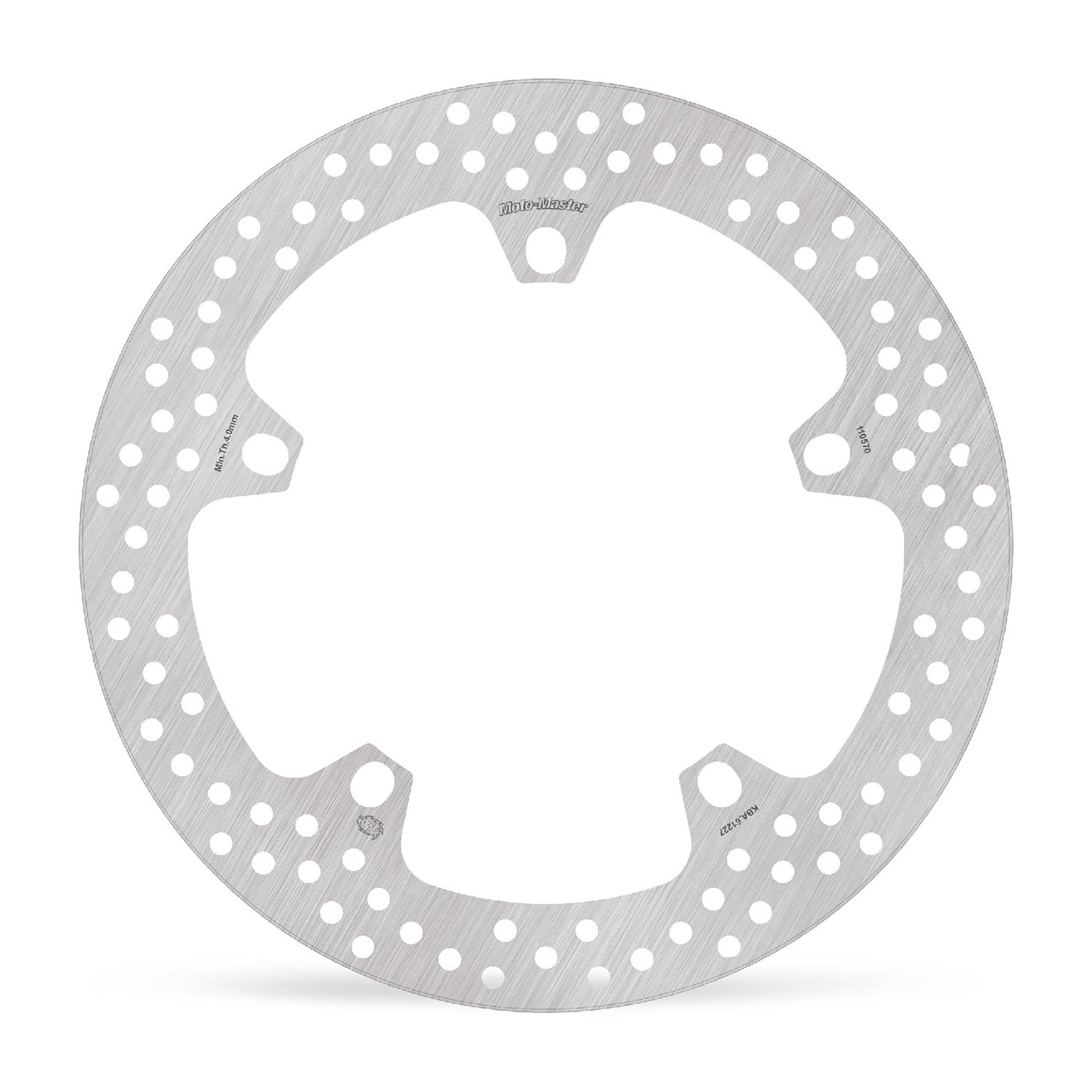 Moto-Master Bremsscheibe Halo vorn starr mit ABE