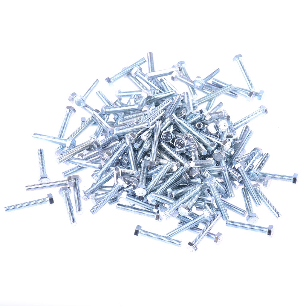 MotoLibre Schraube M5 30mm sechskant 200er Set