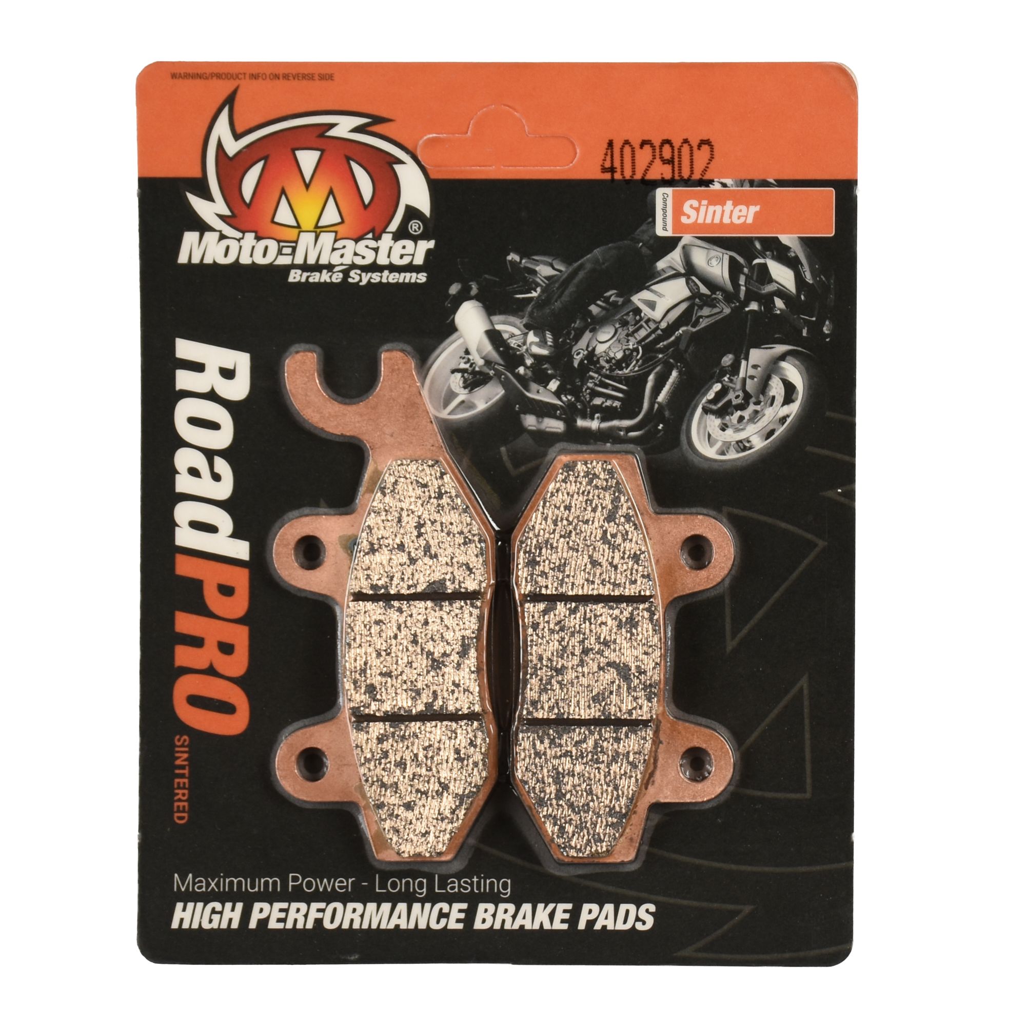 Moto-Master Bremsbelag RoadPRO Sinter hinten