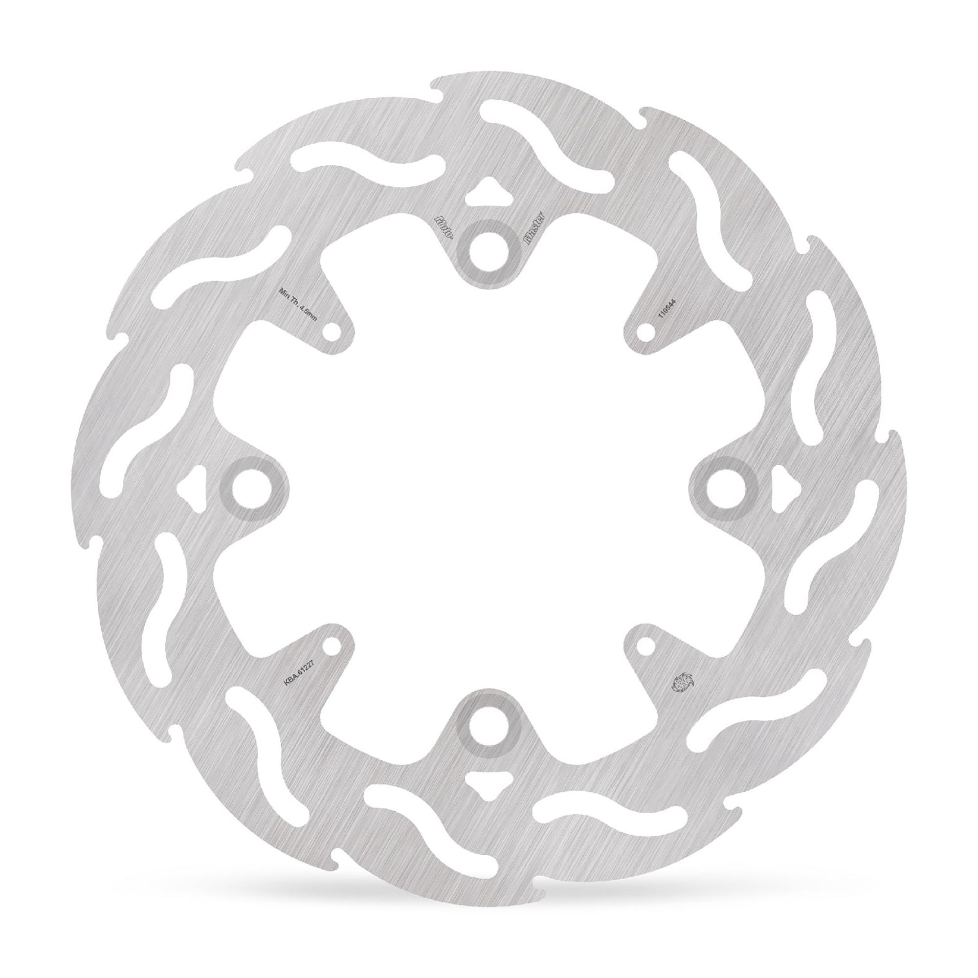 Moto-Master Bremsscheibe Flame hinten starr mit ABE