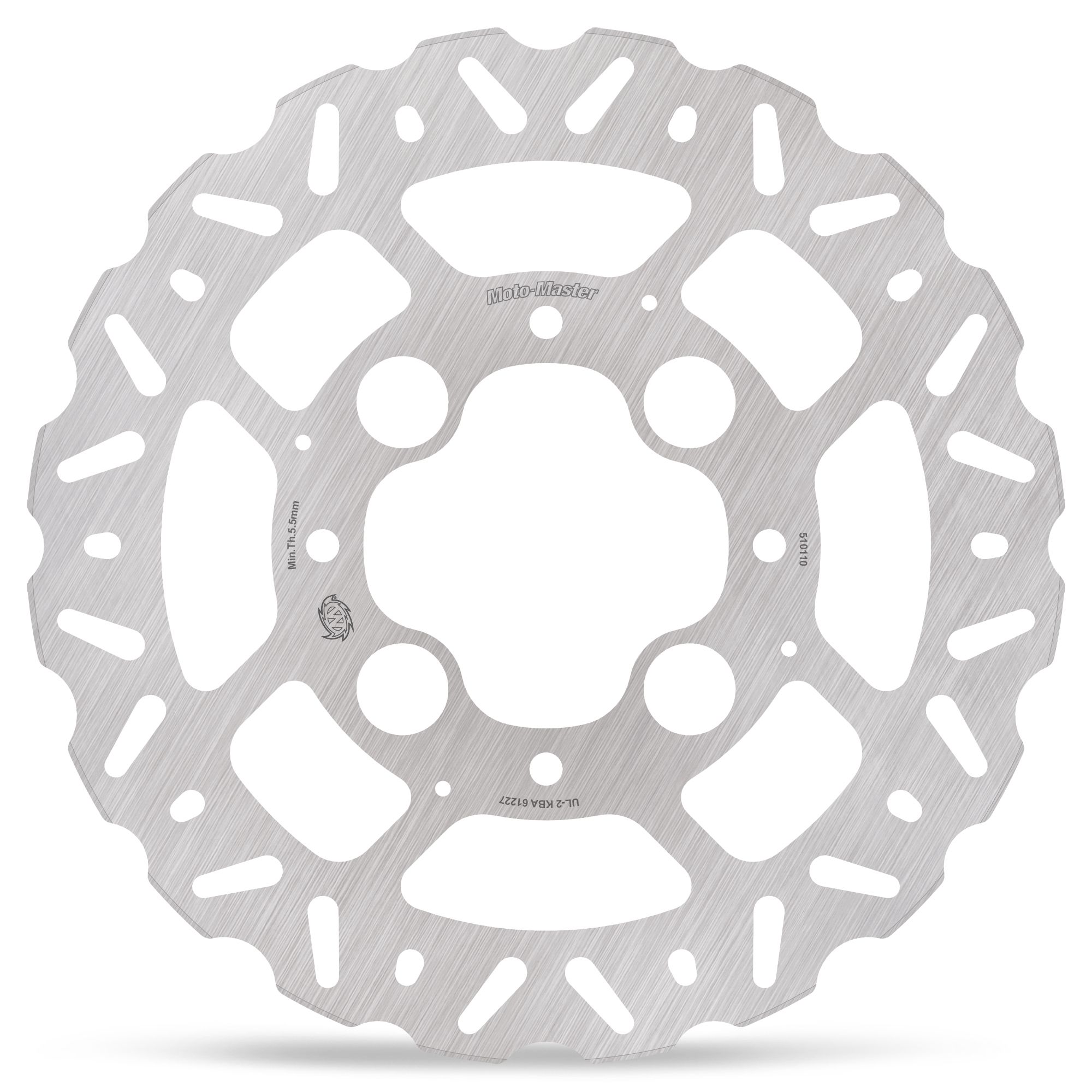 Moto-Master Bremsscheibe Nitro Road hinten starr mit ABE