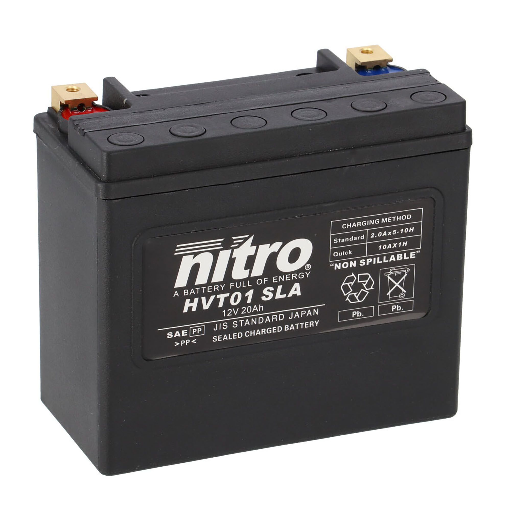 Nitro Batterie 12V 18AH HVT 01 Gel