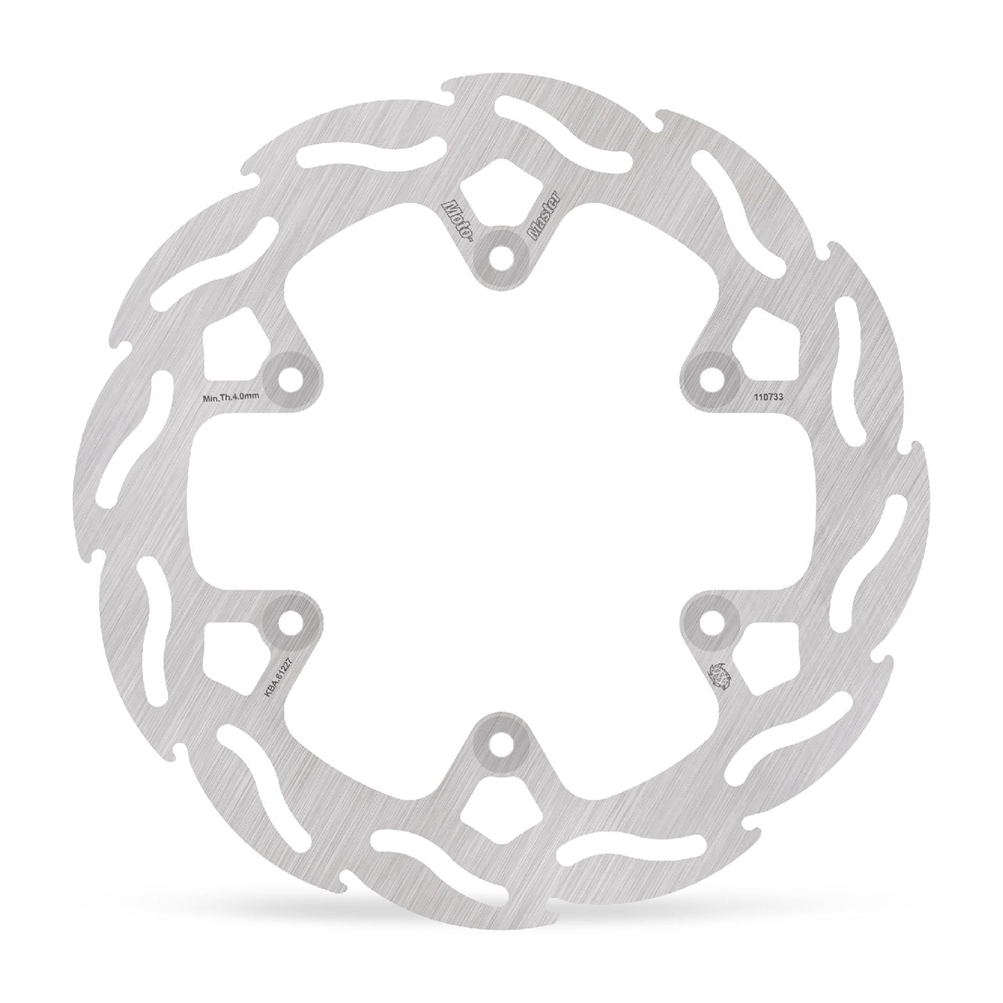 Moto-Master Bremsscheibe Flame hinten starr Factory 4,4mm mit ABE