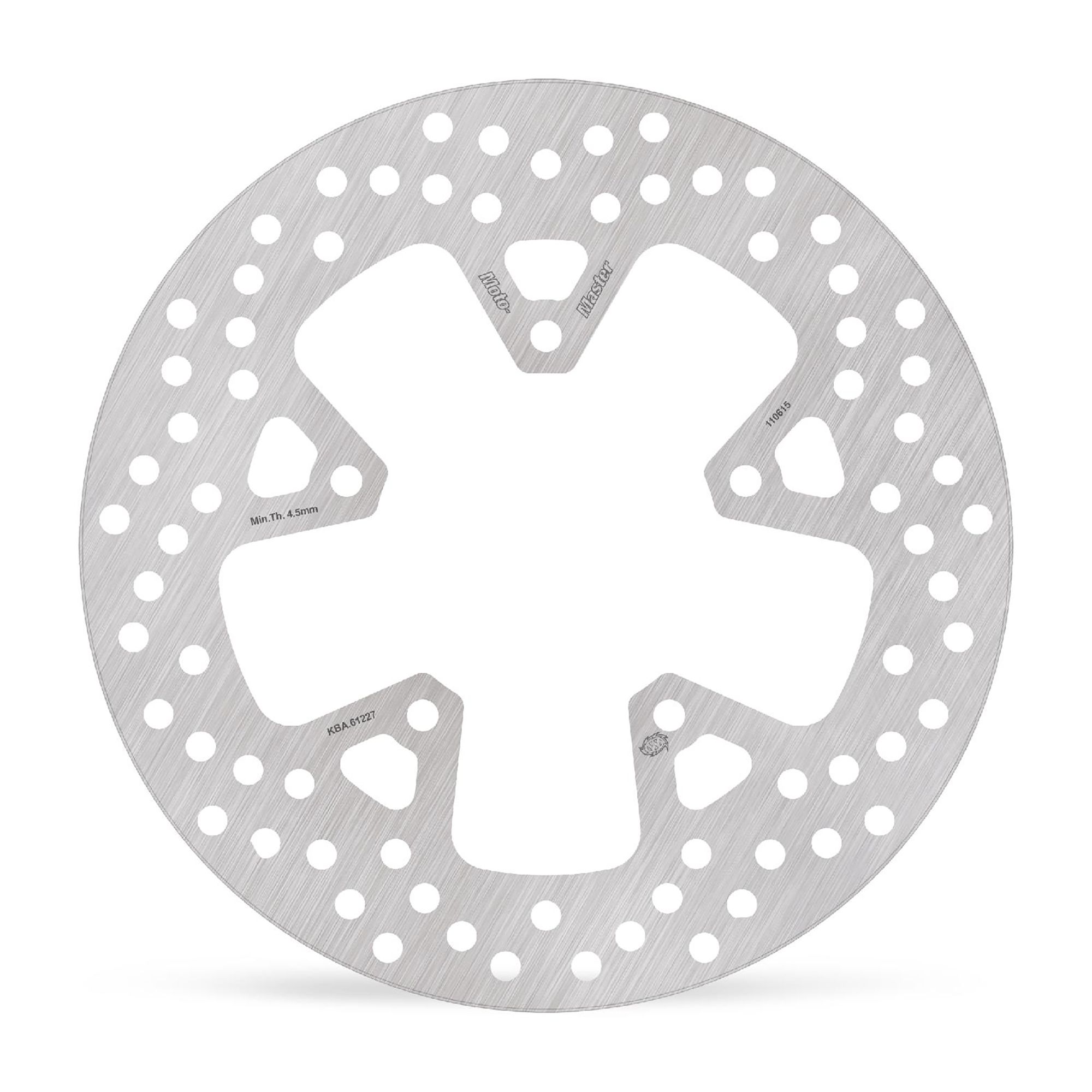 Moto-Master Bremsscheibe Halo hinten starr mit ABE