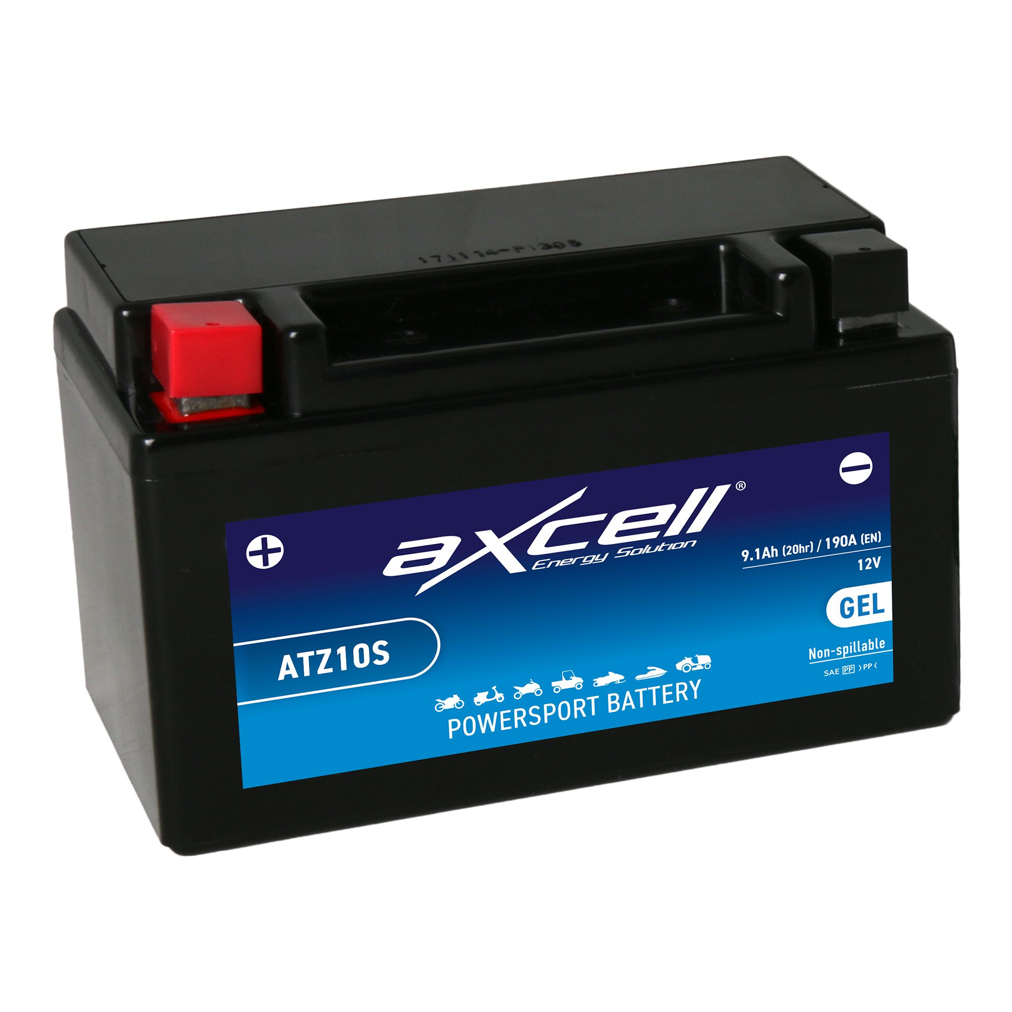 AXCELL Batterie 12V YTZ10S GEL