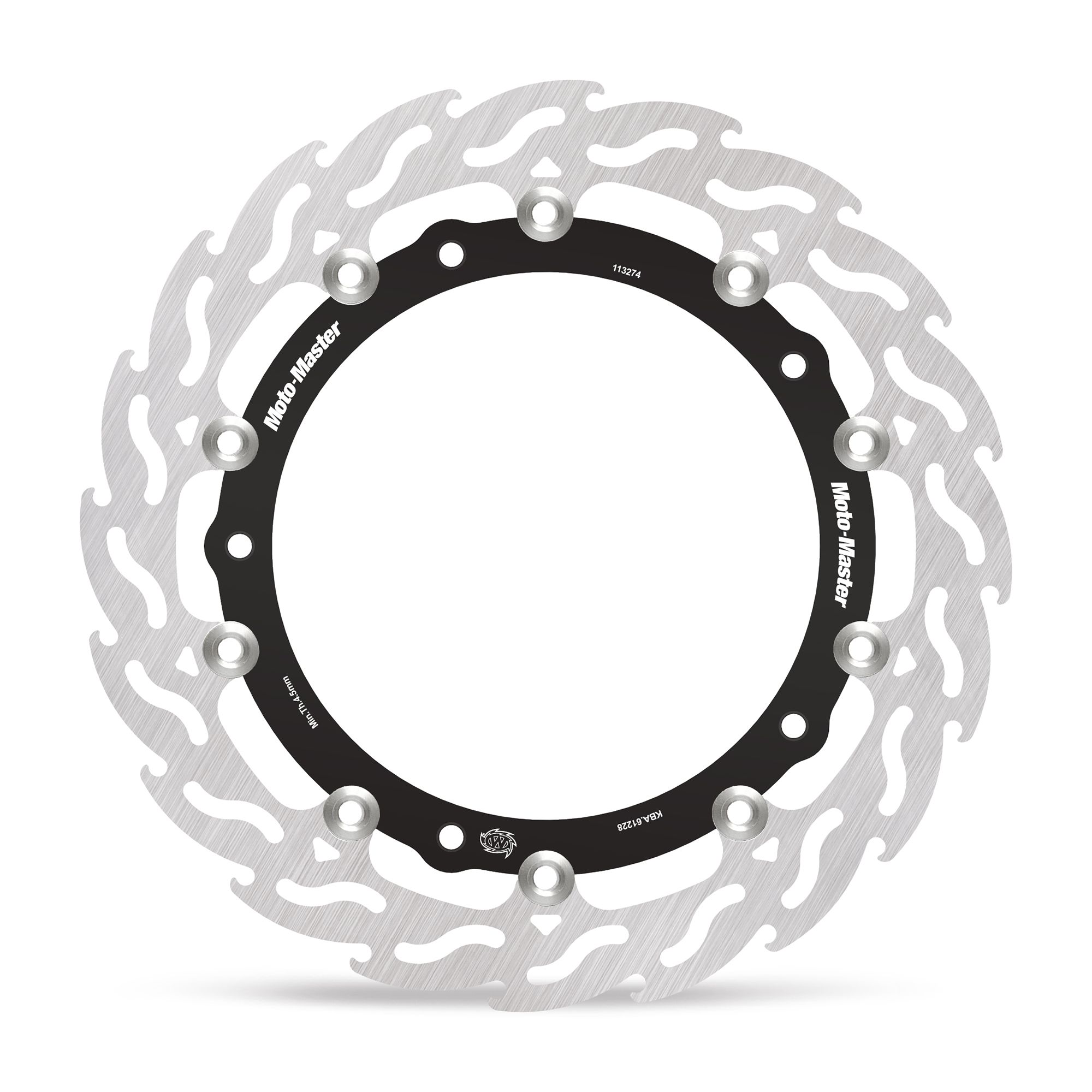 Moto-Master Bremsscheibe Flame vorne links schwimmend