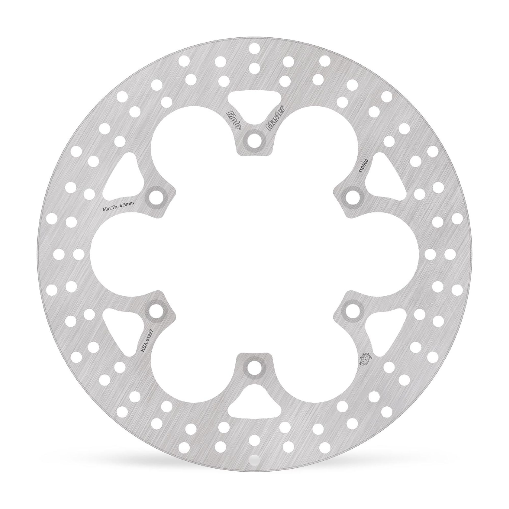 Moto-Master Bremsscheibe Halo vorn starr mit ABE