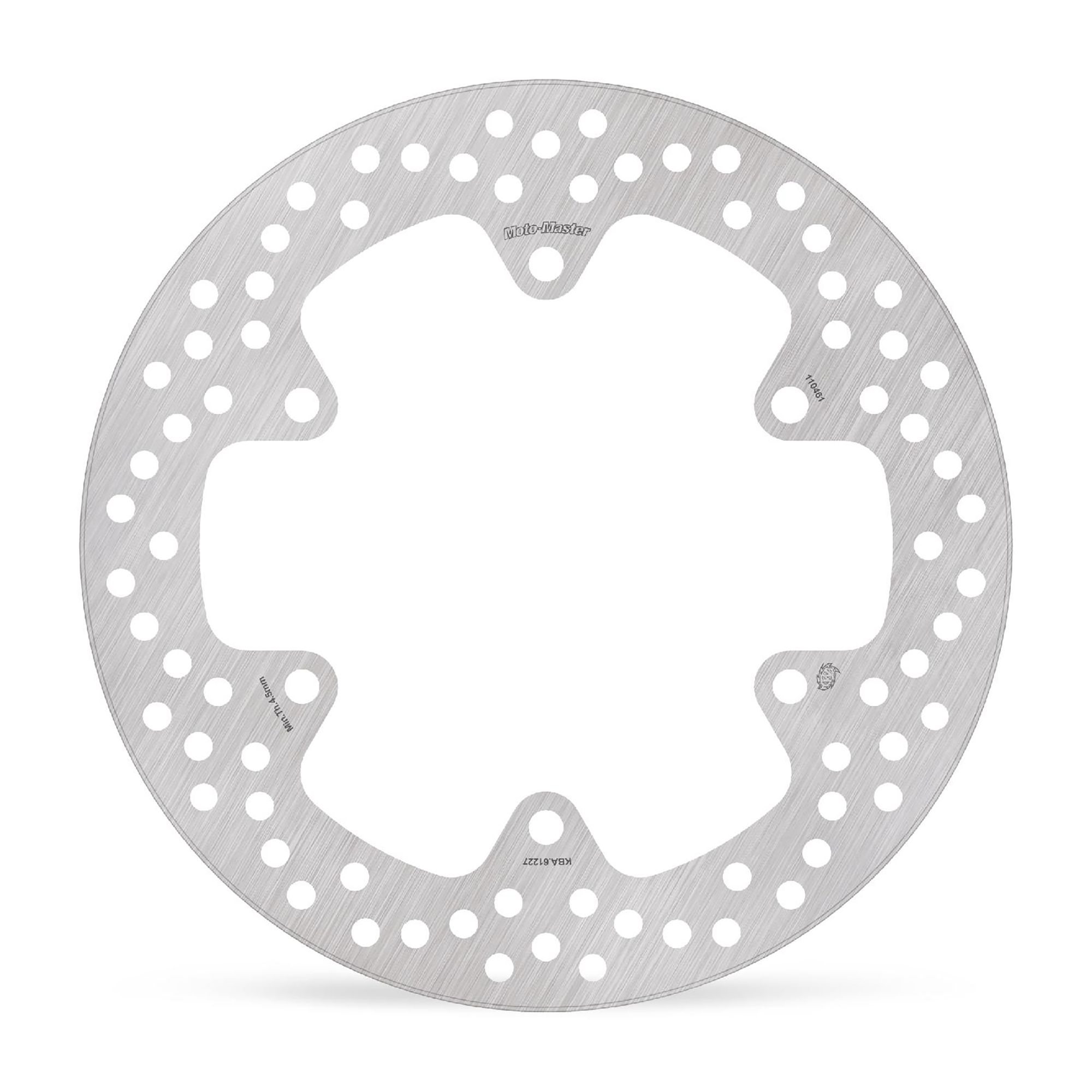 Moto-Master Bremsscheibe Halo hinten starr mit ABE