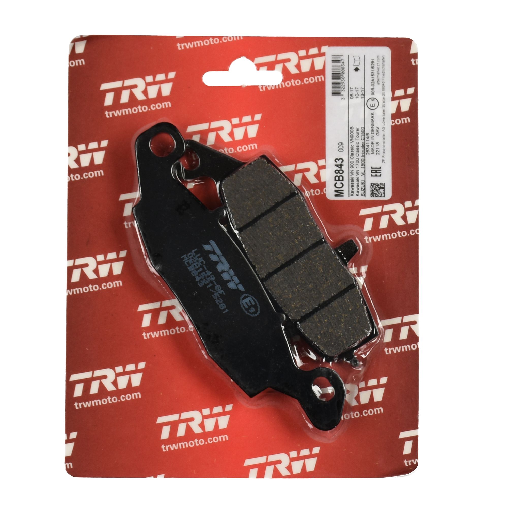 TRW Bremsbelag organisch