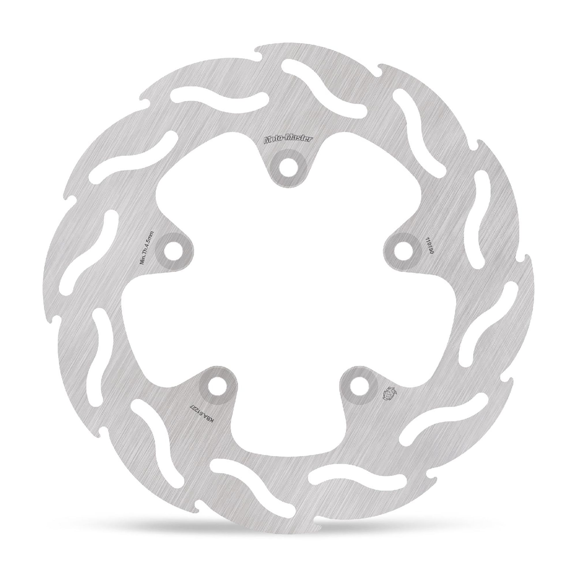 Moto-Master Bremsscheibe Flame hinten starr mit ABE