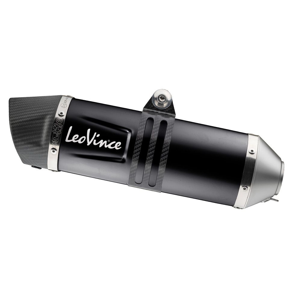 LeoVince Auspuff LV One schwarz