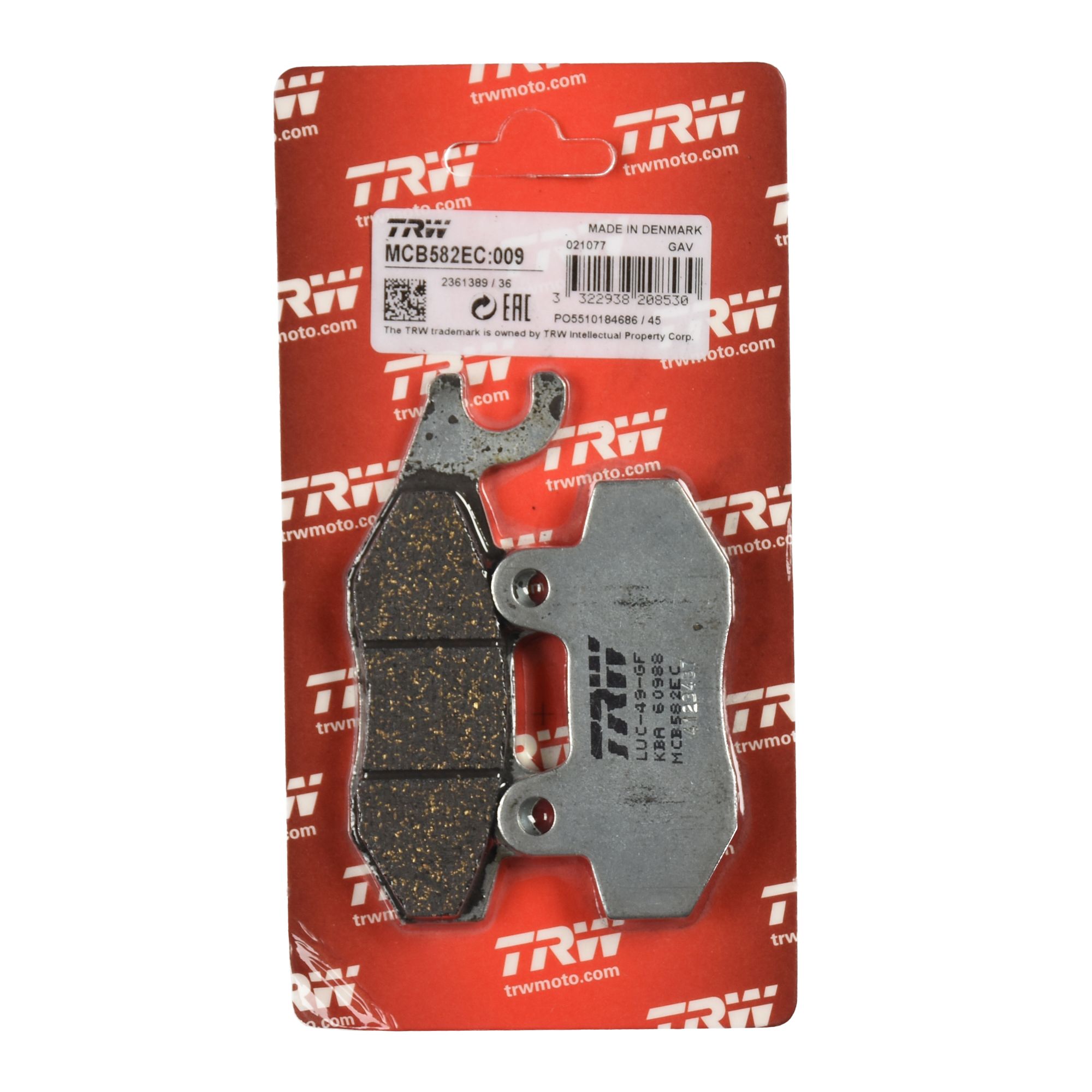 TRW Bremsbelag organisch