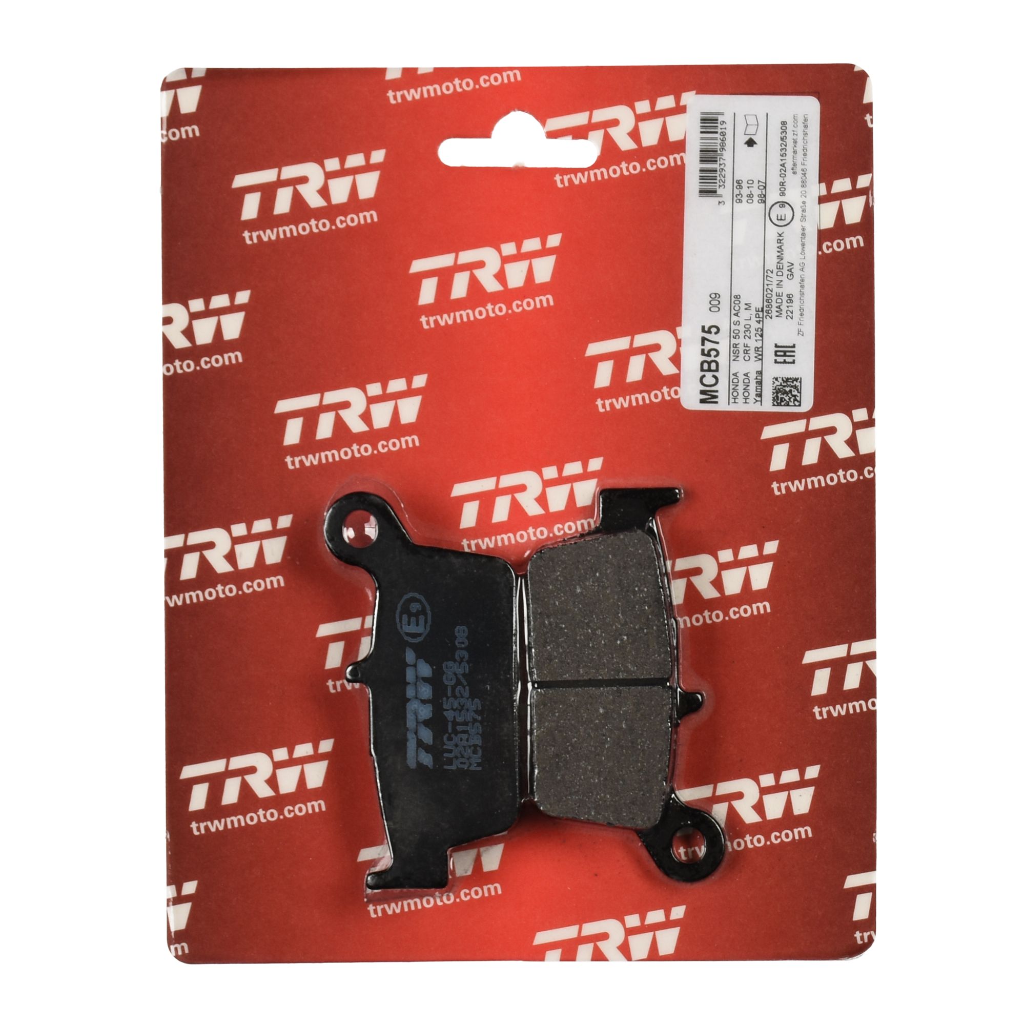 TRW Bremsbelag organisch