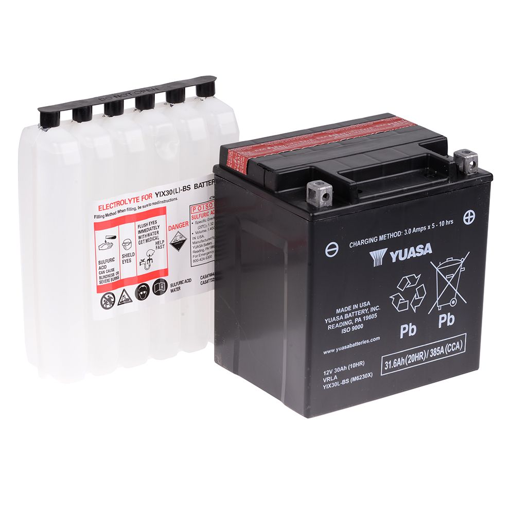 Yuasa Batterie 12V 30AH YIX30L-BS Wartungsfrei