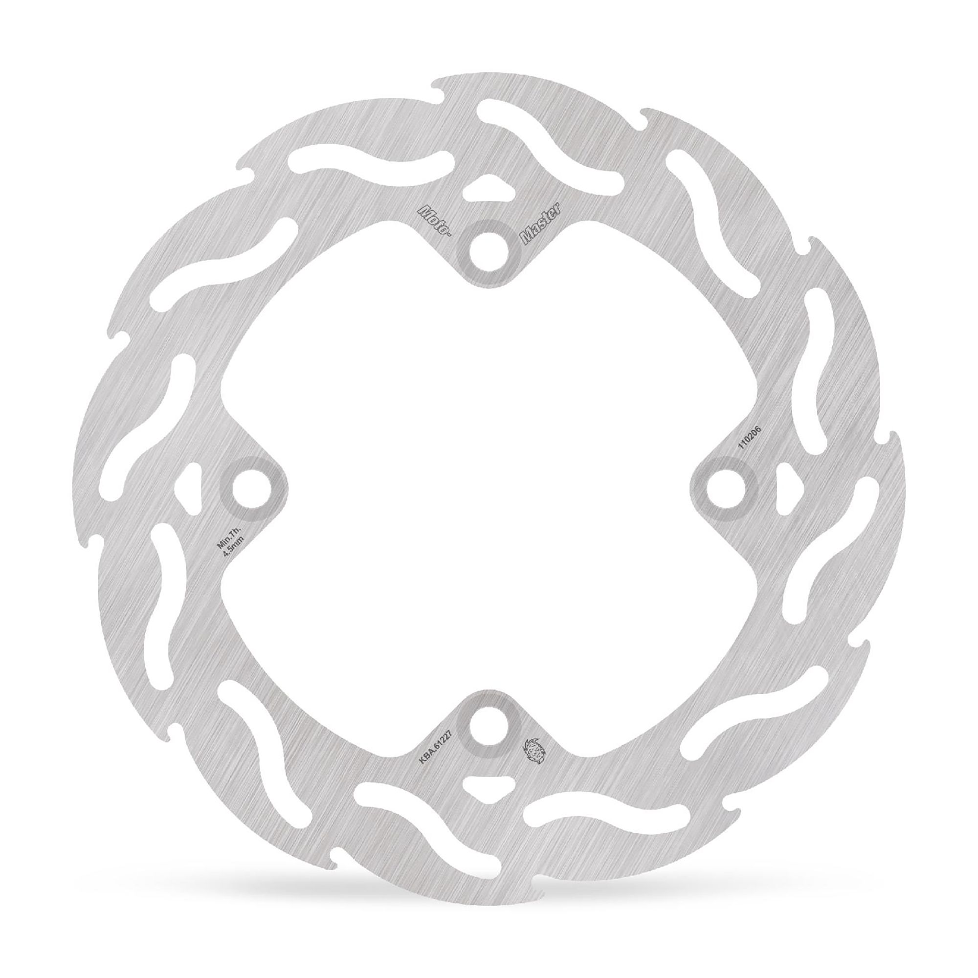 Moto-Master Bremsscheibe Flame hinten starr mit ABE