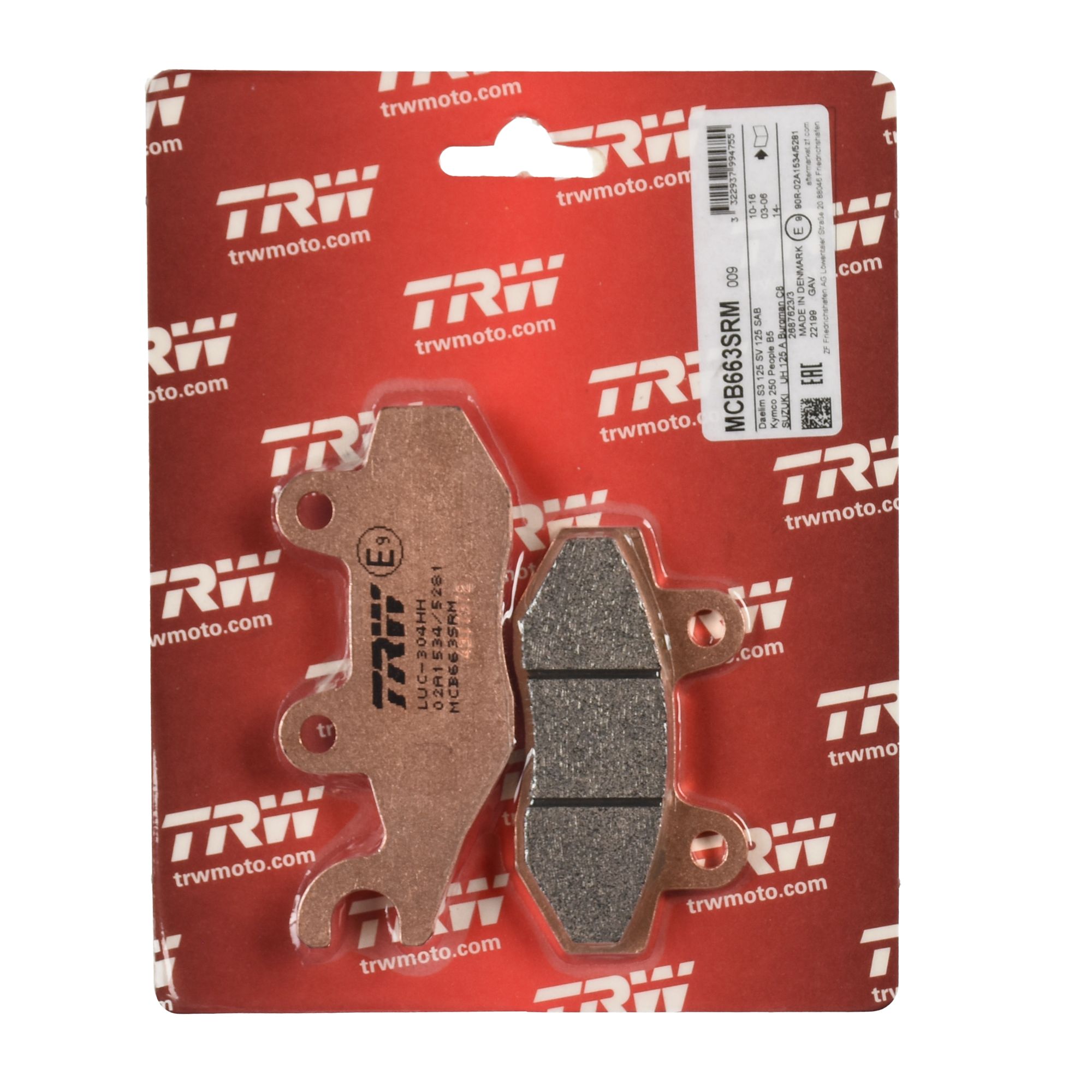 TRW Bremsbelag Sinter