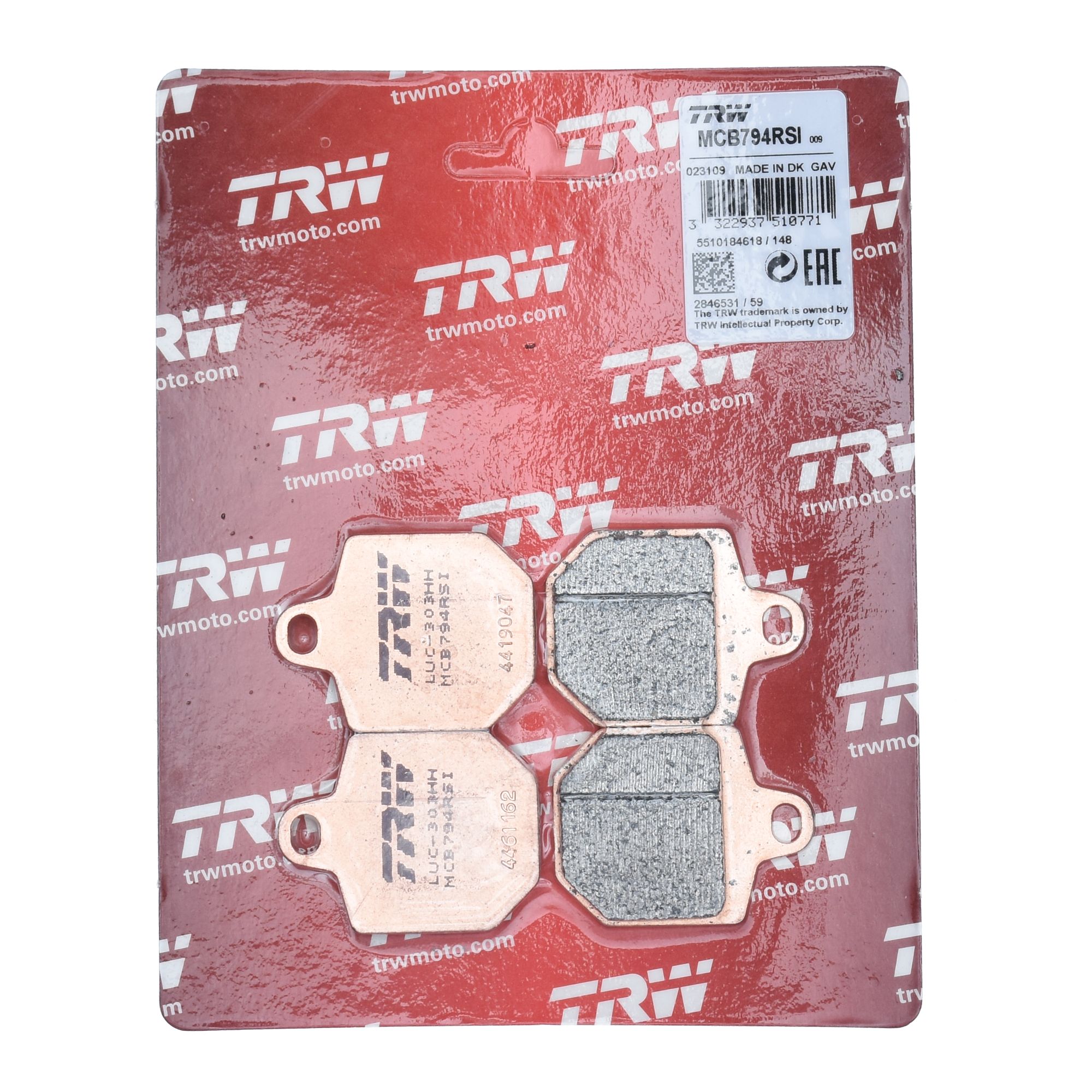 TRW Bremsbelag Sinter Offroad Racing