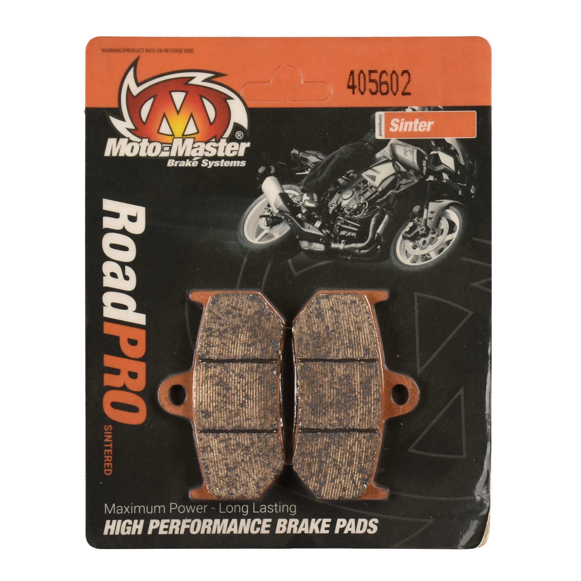 Moto-Master Bremsbelag RoadPRO Sinter hinten