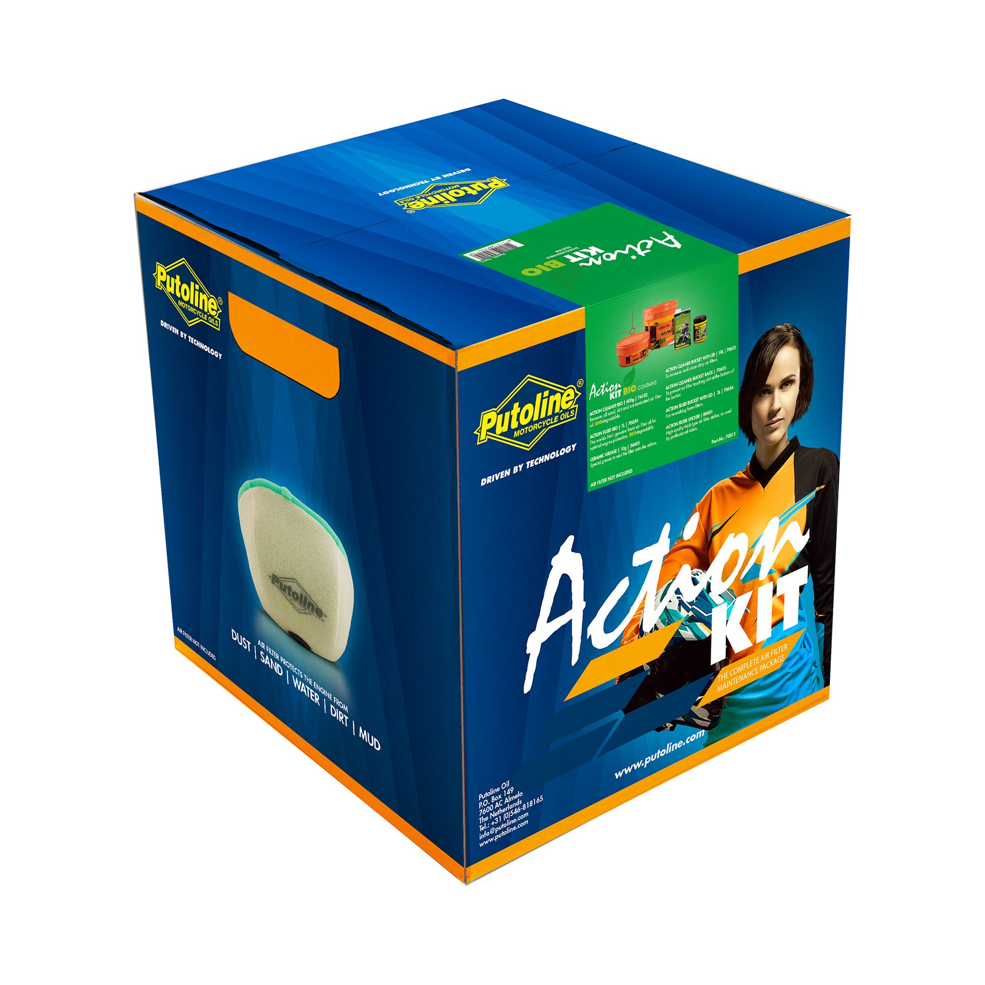Putoline Action Kit f. Luftfilter BIO Filteröl und Reiniger Satz