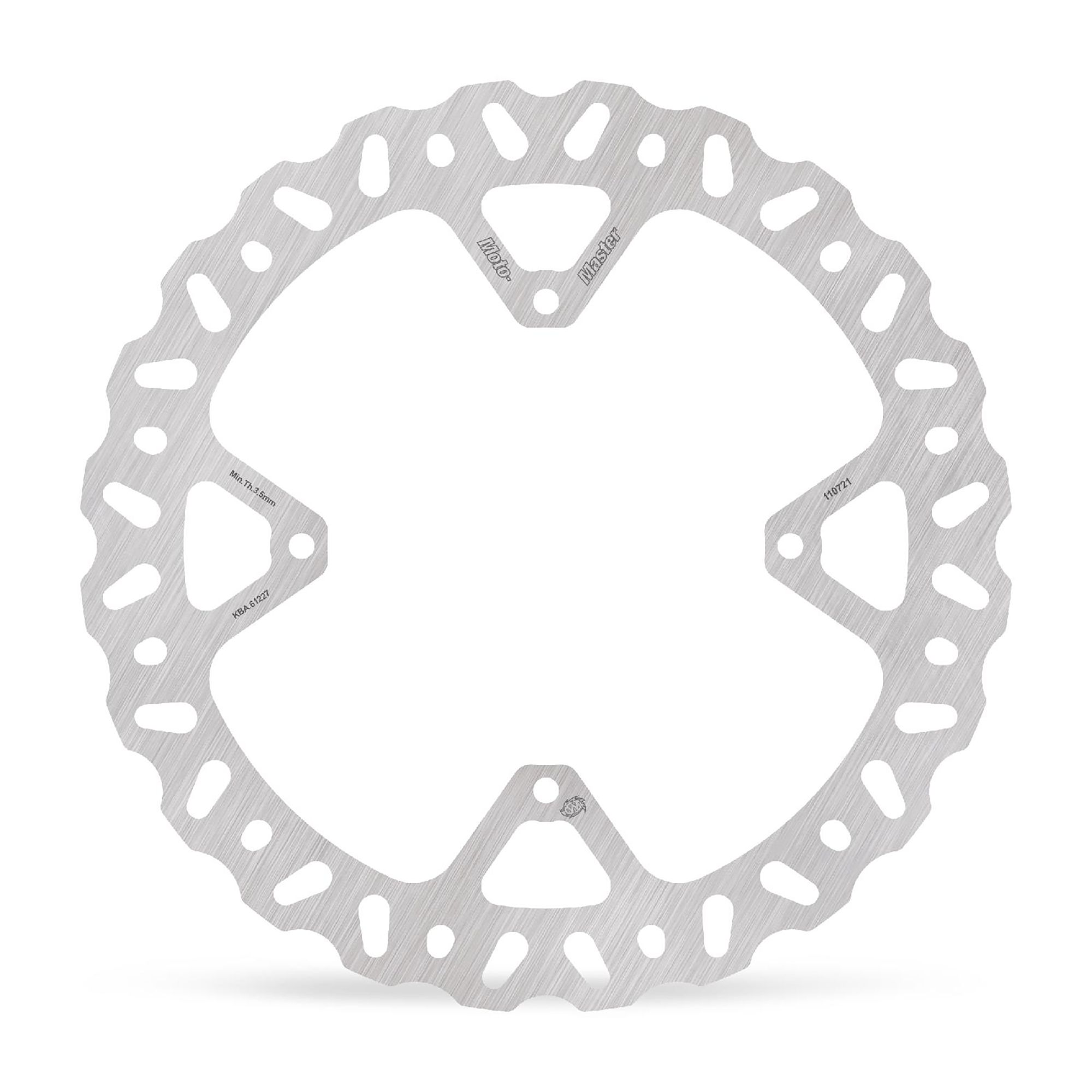 Moto-Master Bremsscheibe Nitro hinten starr mit ABE