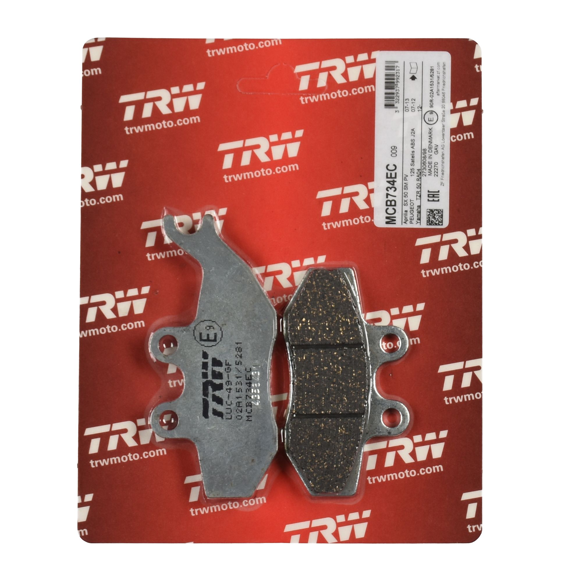 TRW Bremsbelag organisch