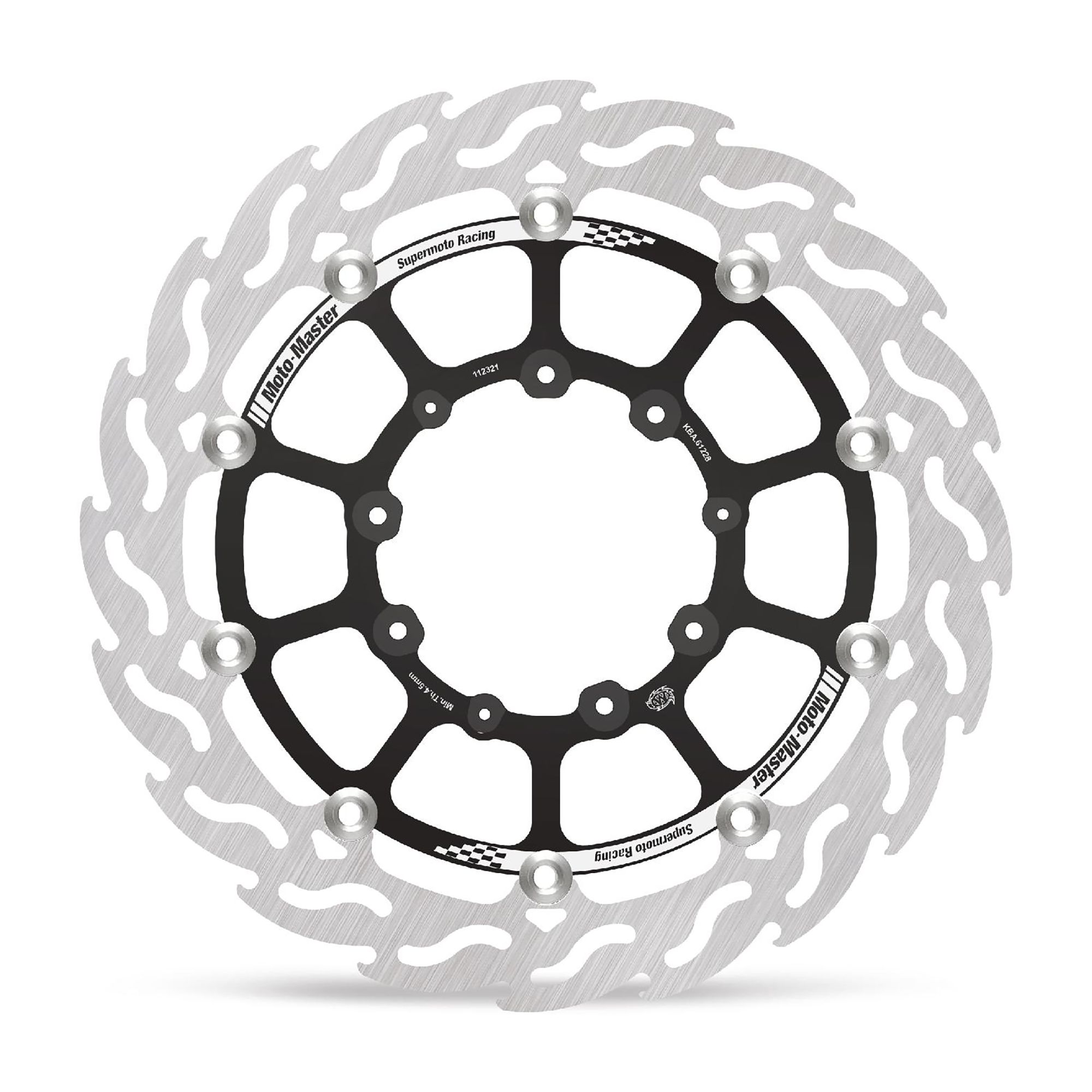 Moto-Master Bremsscheibe Flame vorn schwim. Supermoto Racing 320