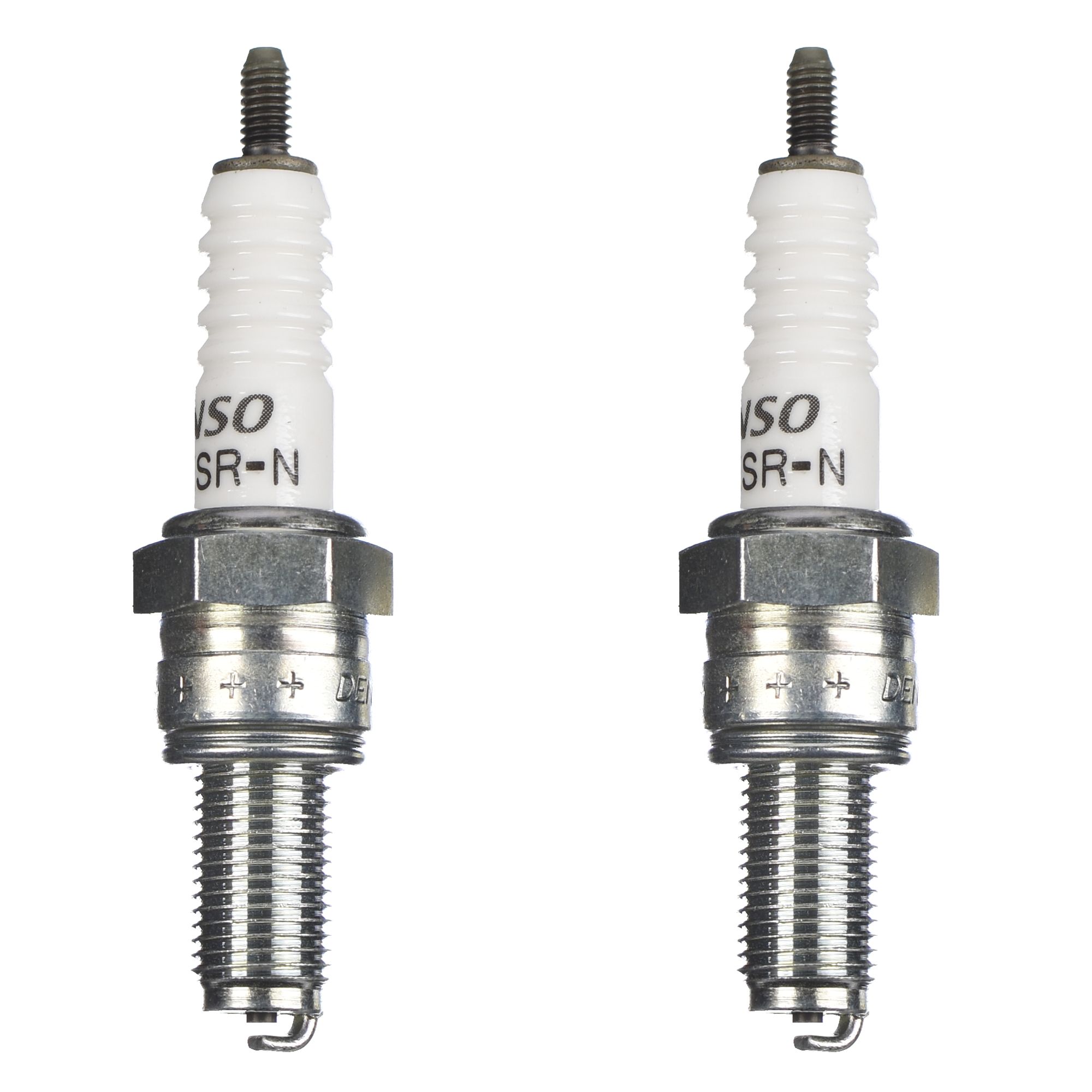 DENSO Zündkerze U27ESR-N m. Schraub-Nippel 2er Set