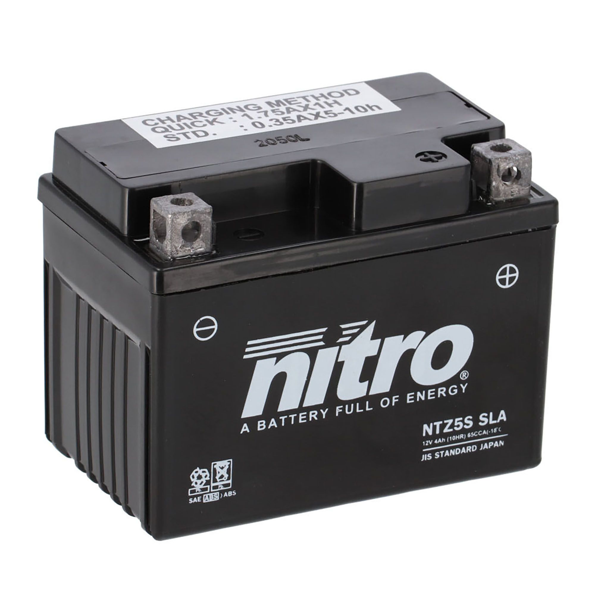 Nitro Batterie 12V 5AH YTZ5S Gel