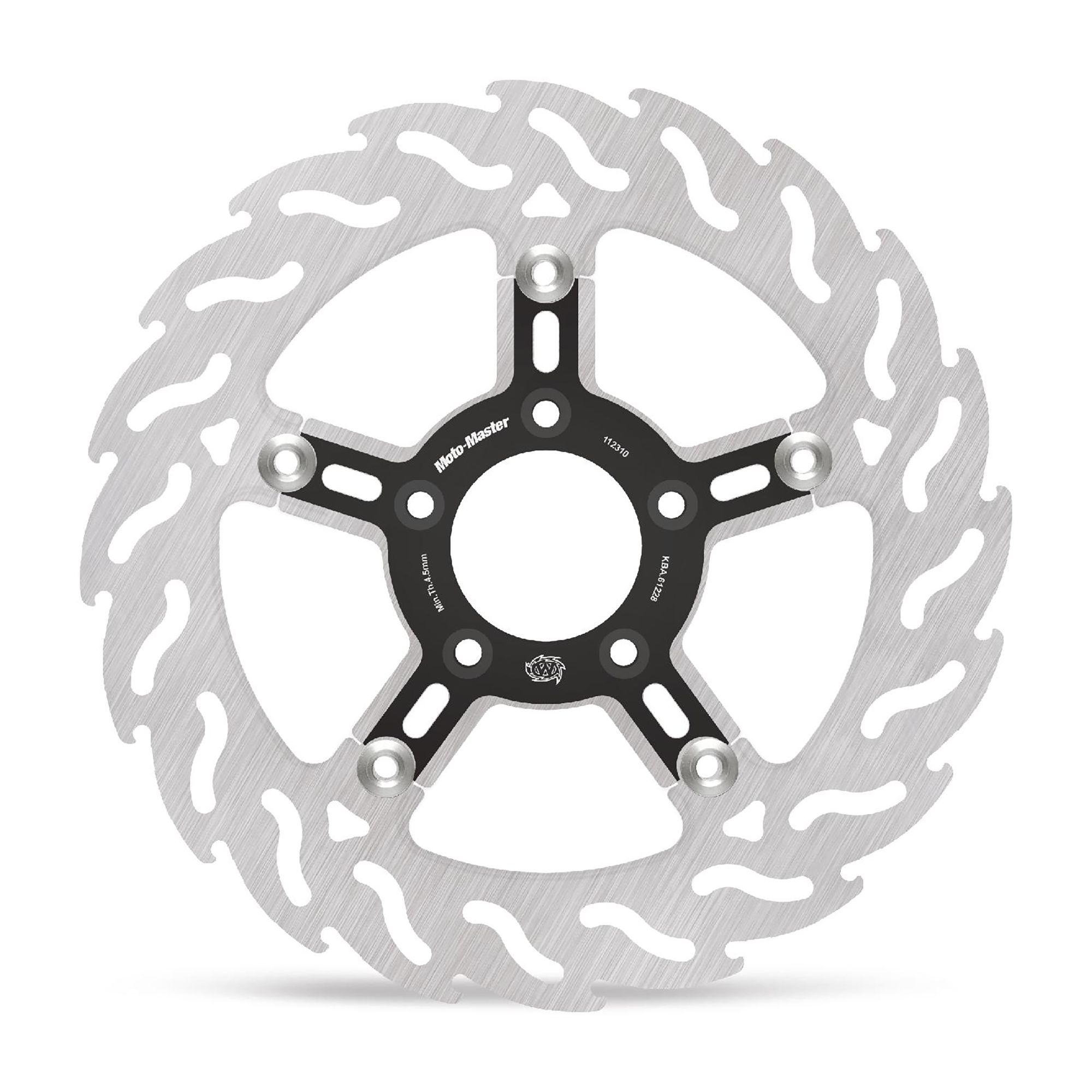 Moto-Master Bremsscheibe Flame vorn rechts schwimmend Alu-Innenring