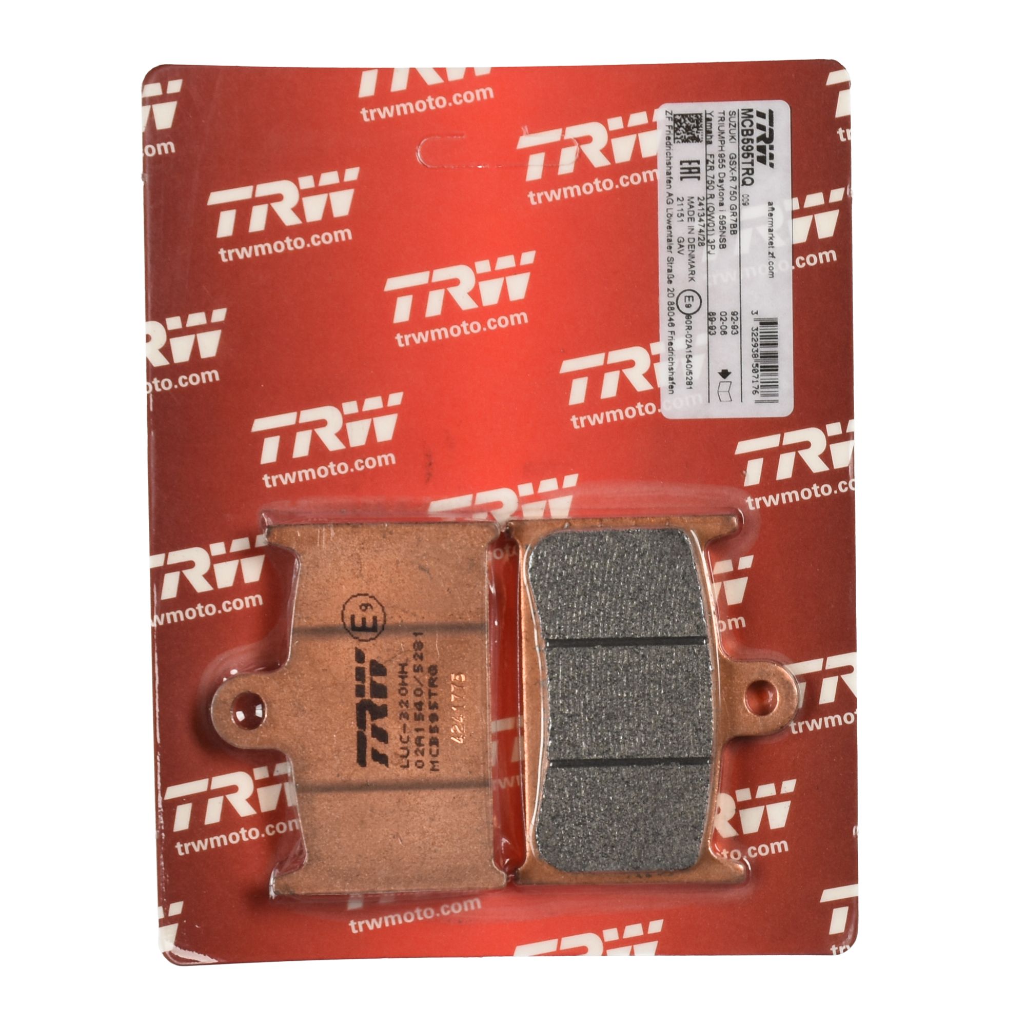 TRW Bremsbelag Sinter Racing ABE