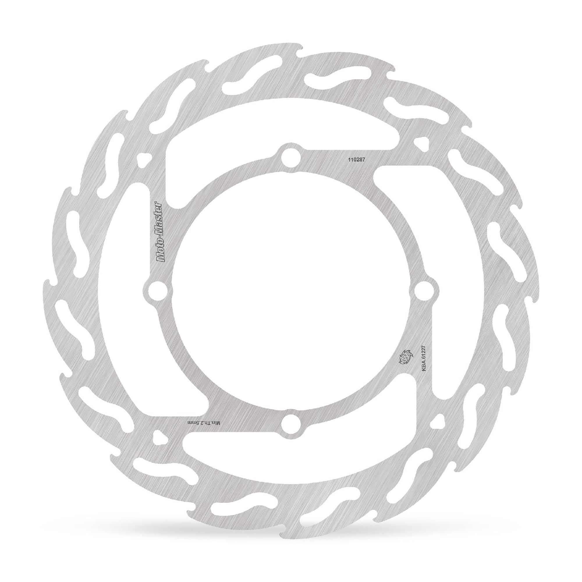 Moto-Master Bremsscheibe Flame vorn links starr mit ABE