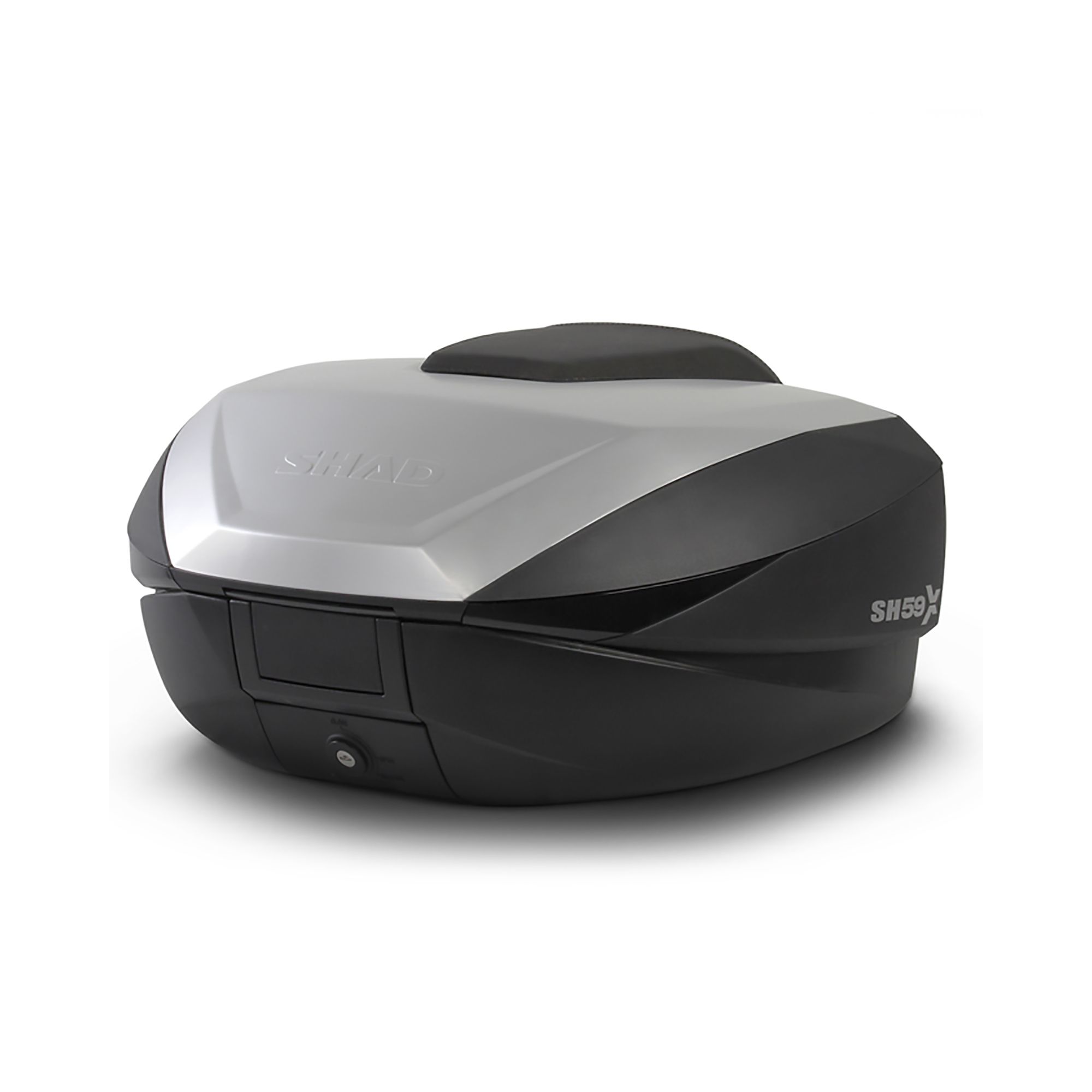 SHAD Topcase SH59X Aluminium inklusive Trägerplatte